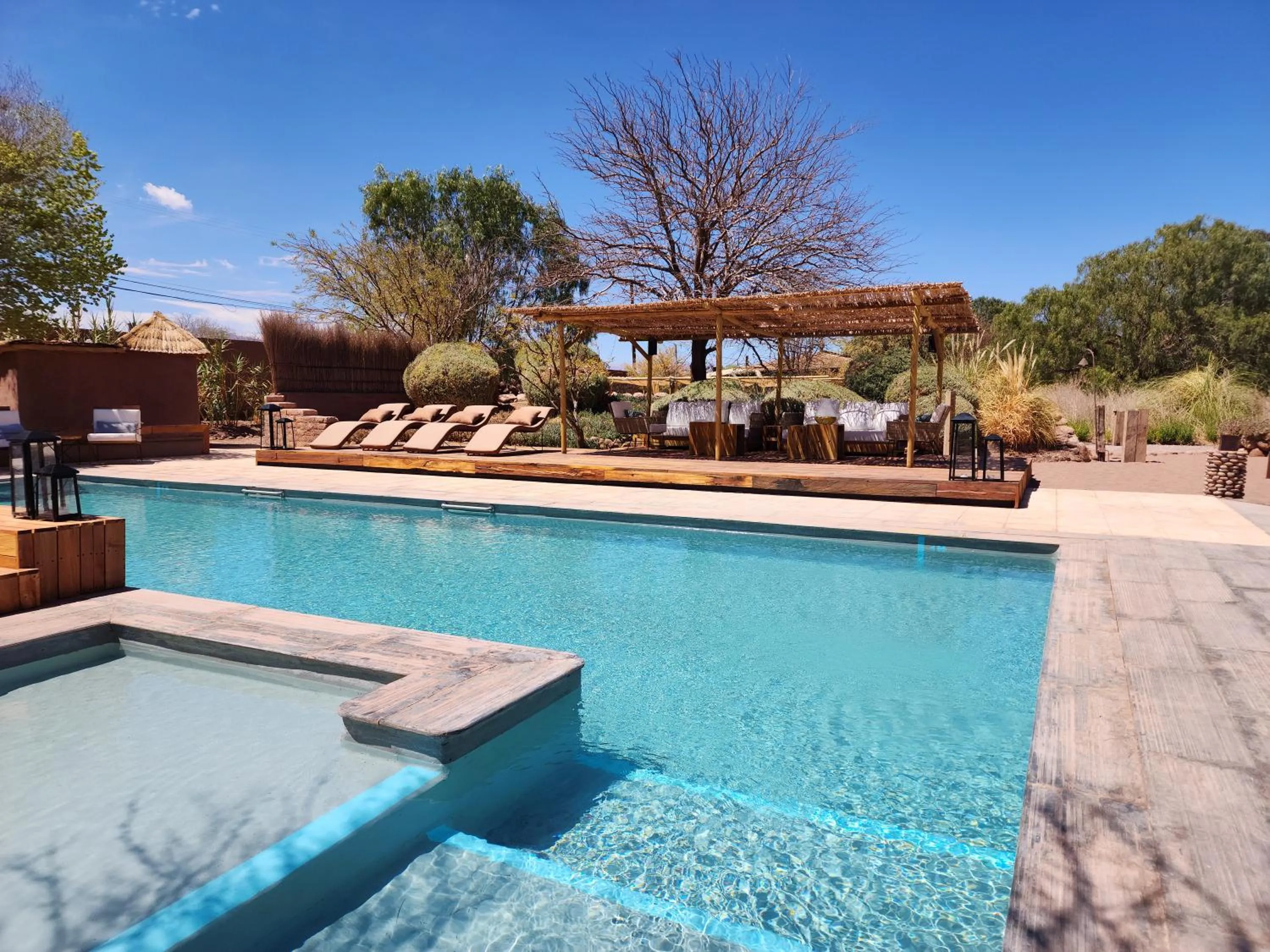 Swimming pool in Our Habitas Atacama