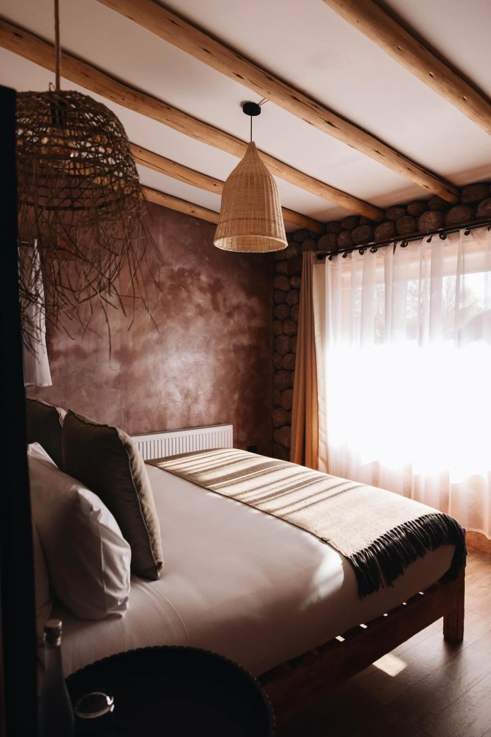 Bed in Our Habitas Atacama