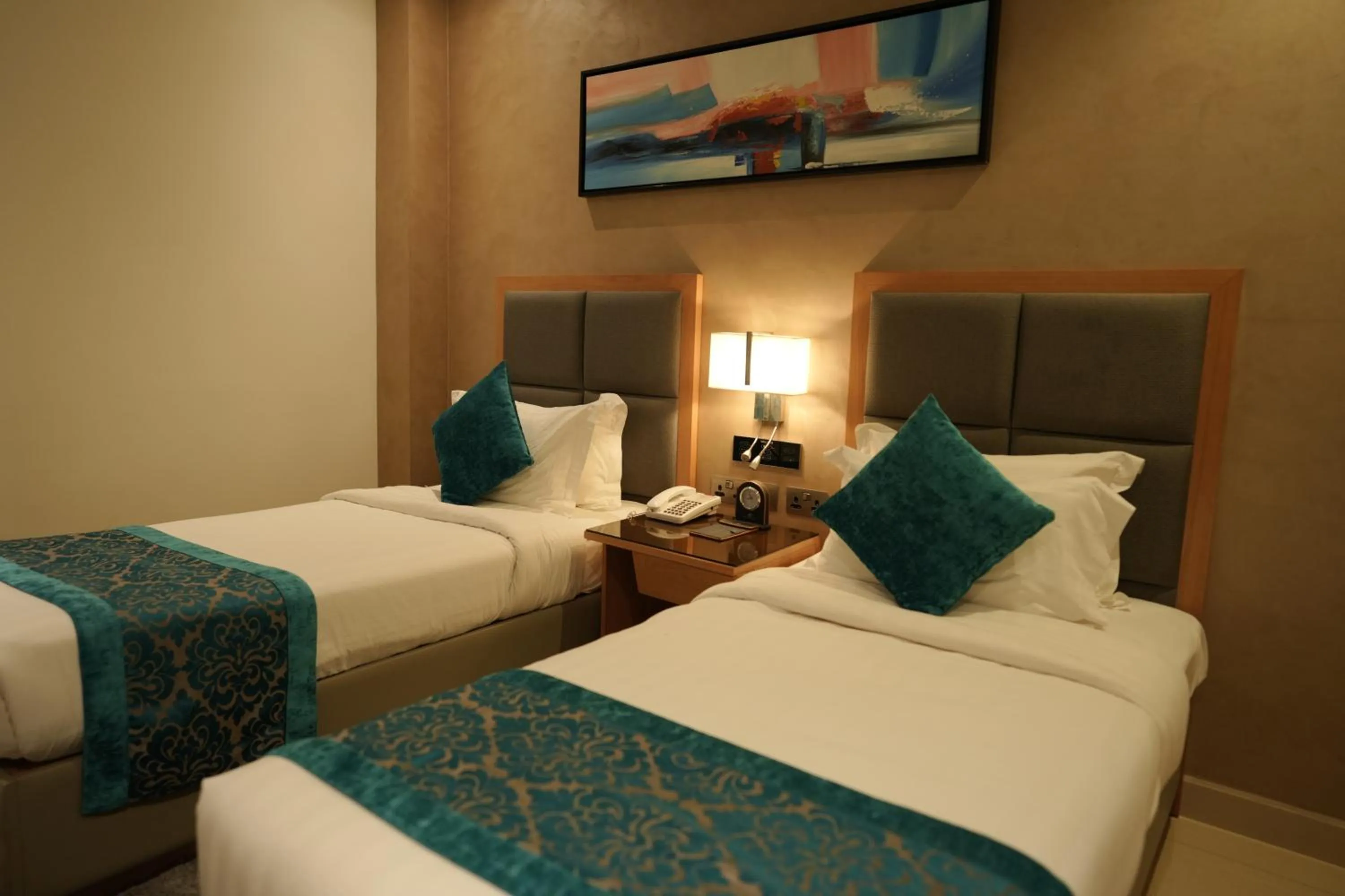 Bed in Meshal Hotel
