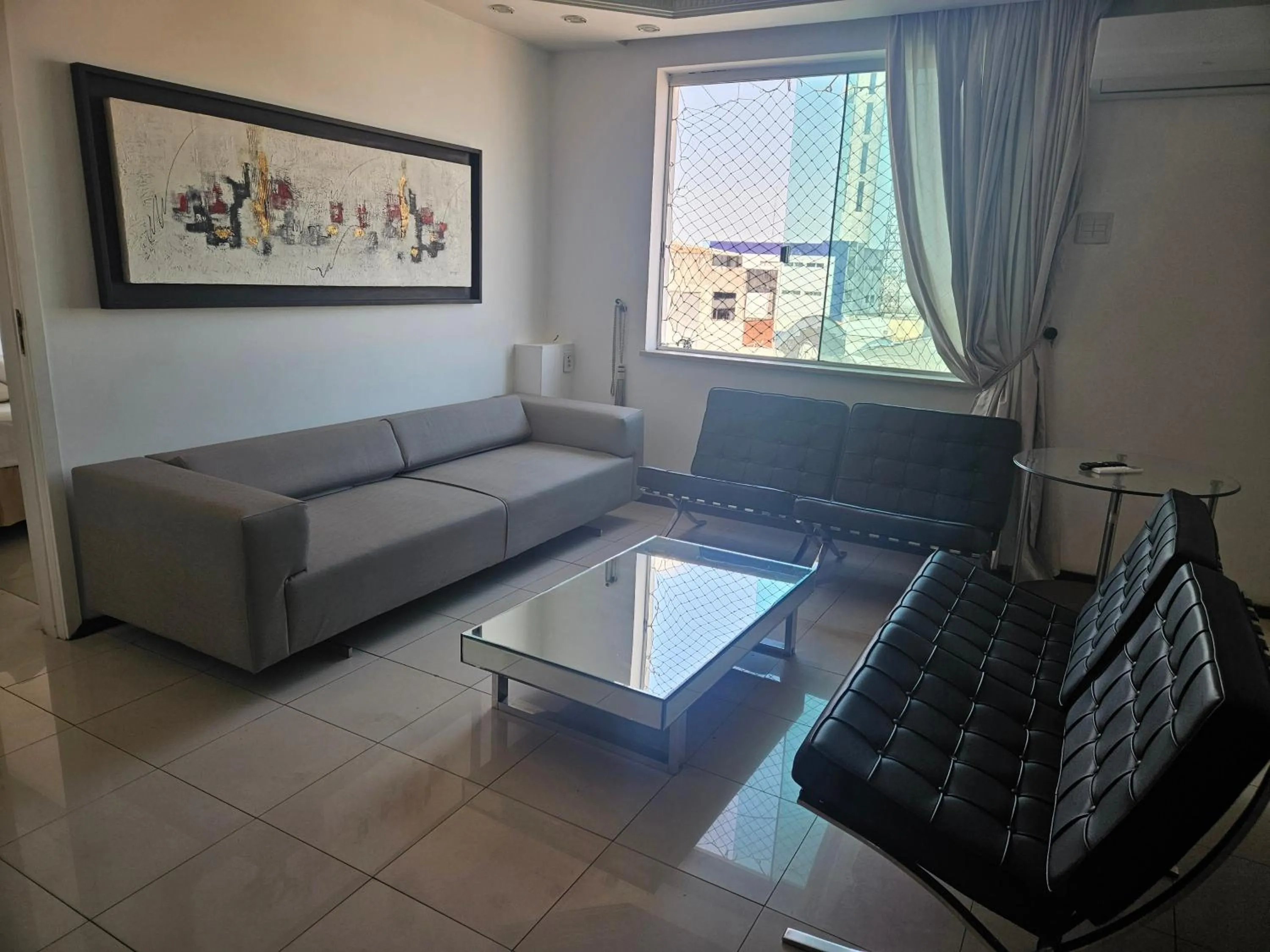 Living room in Posseidon Hotel