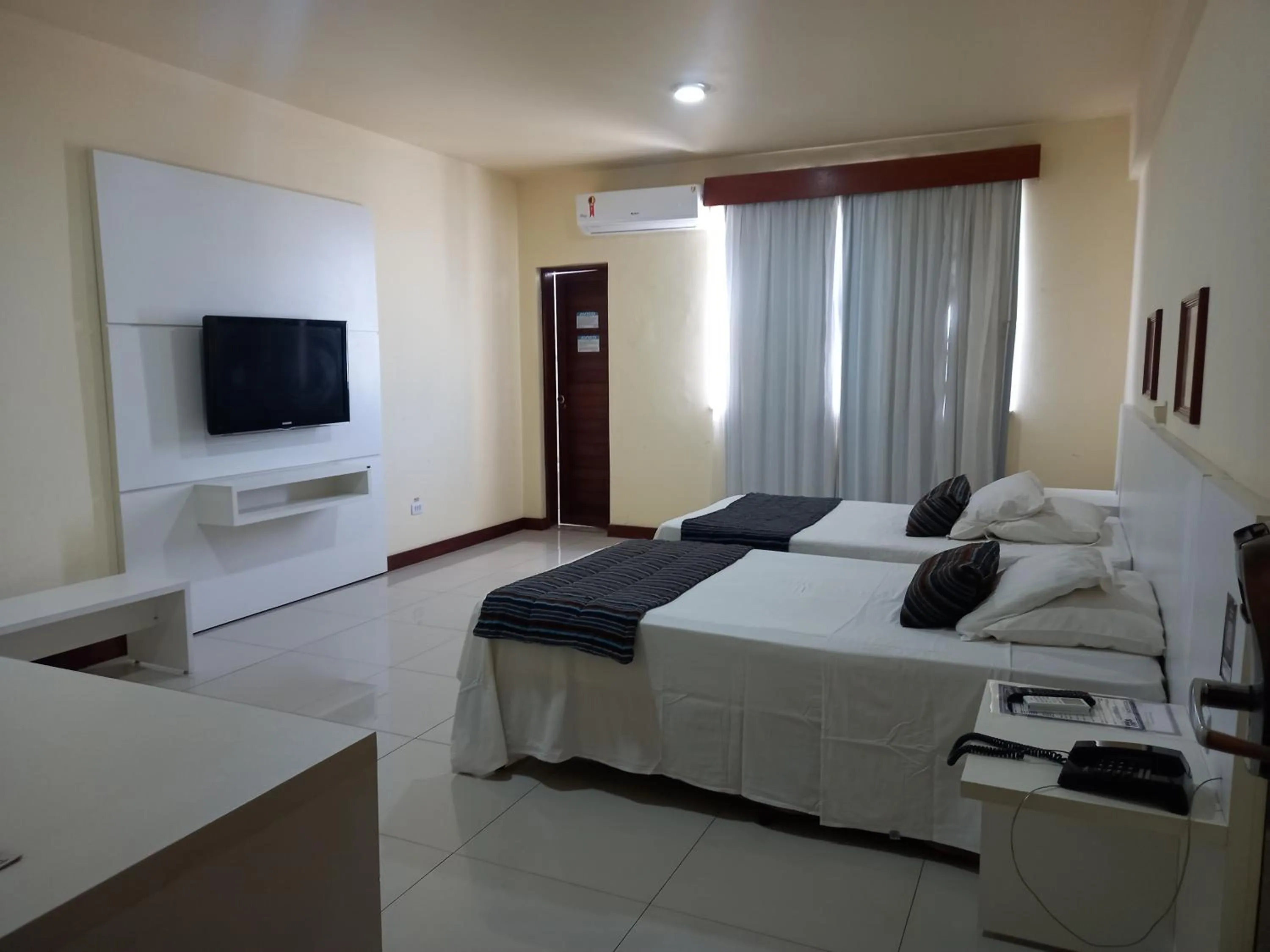 Bed in Posseidon Hotel