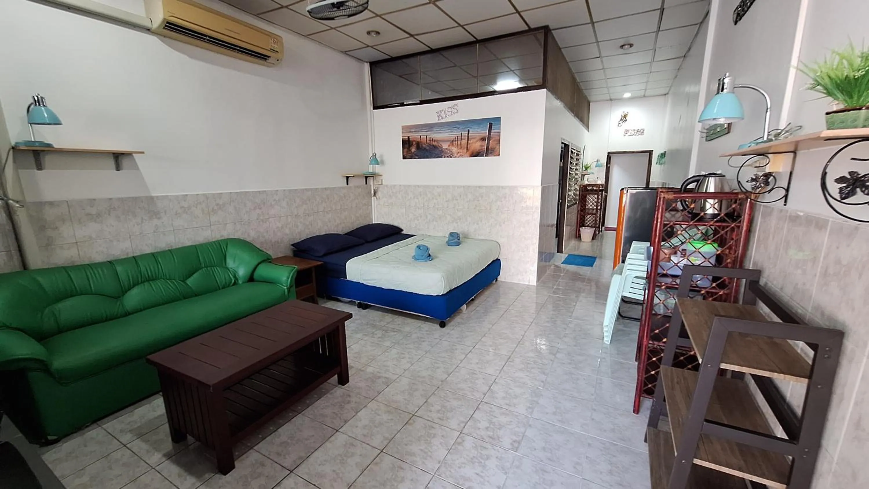 Bedroom in Runa Group House Samed