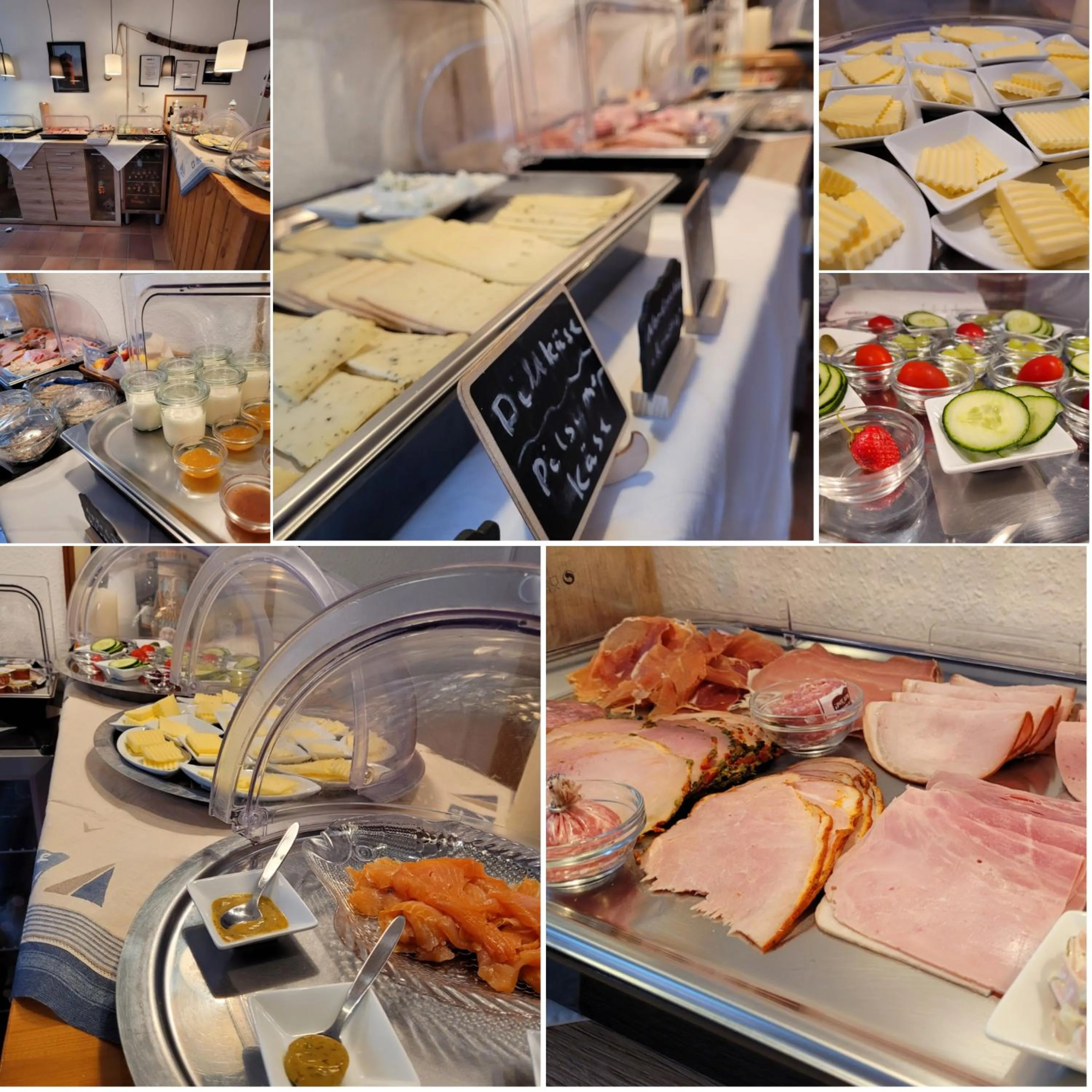 Buffet breakfast in Naturwert Hotel Garni Ursula