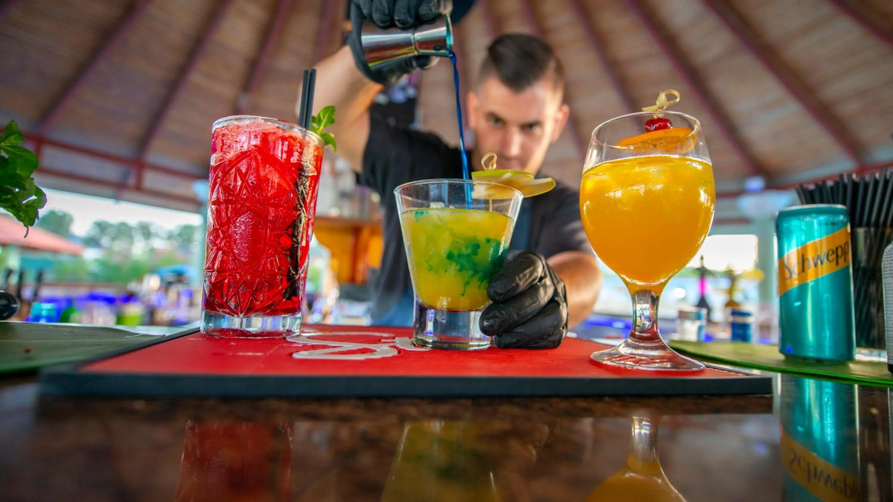 Drinks in Fantasy Hotel