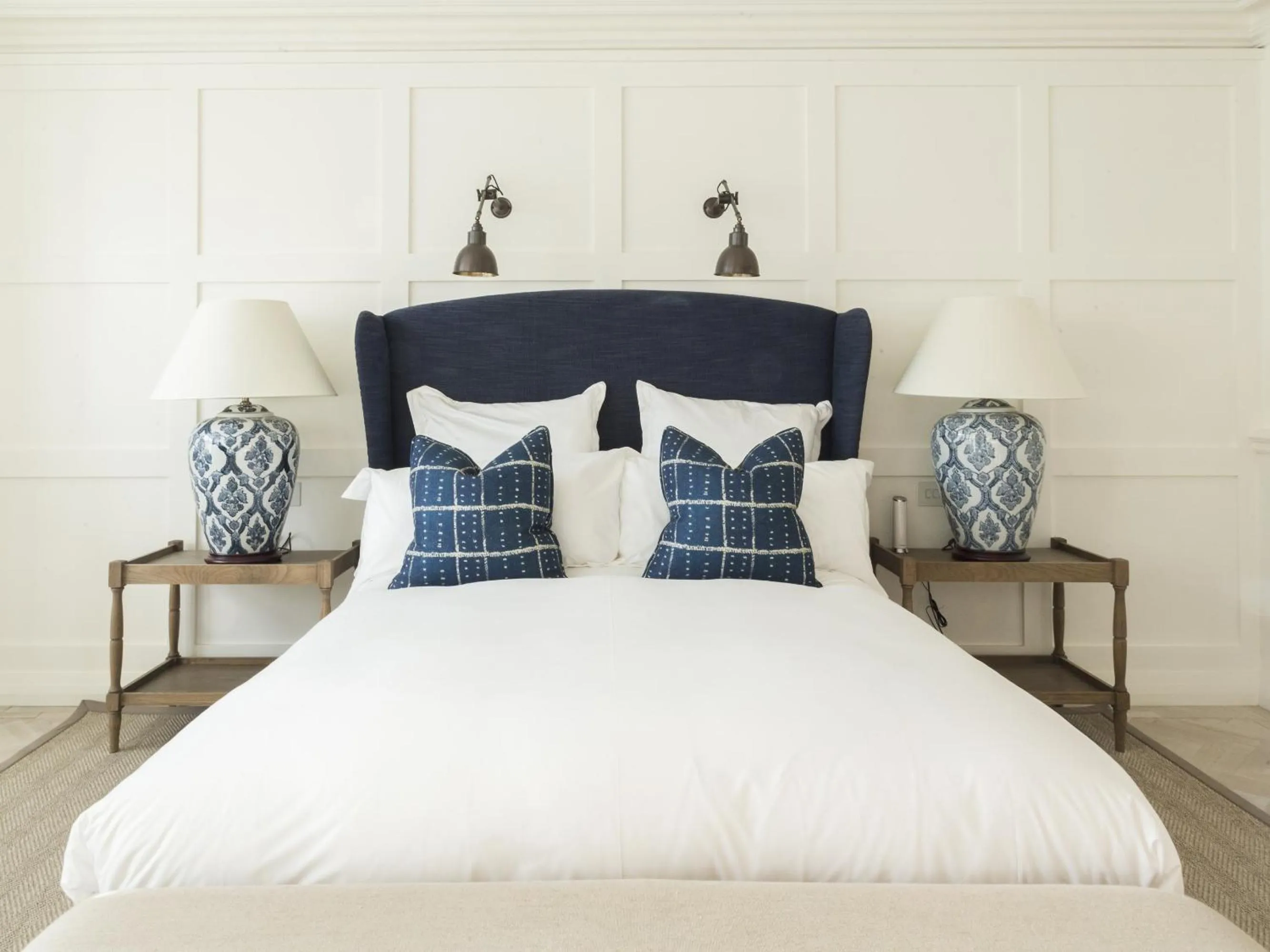 Bedroom, Bed in Sandy Mount House