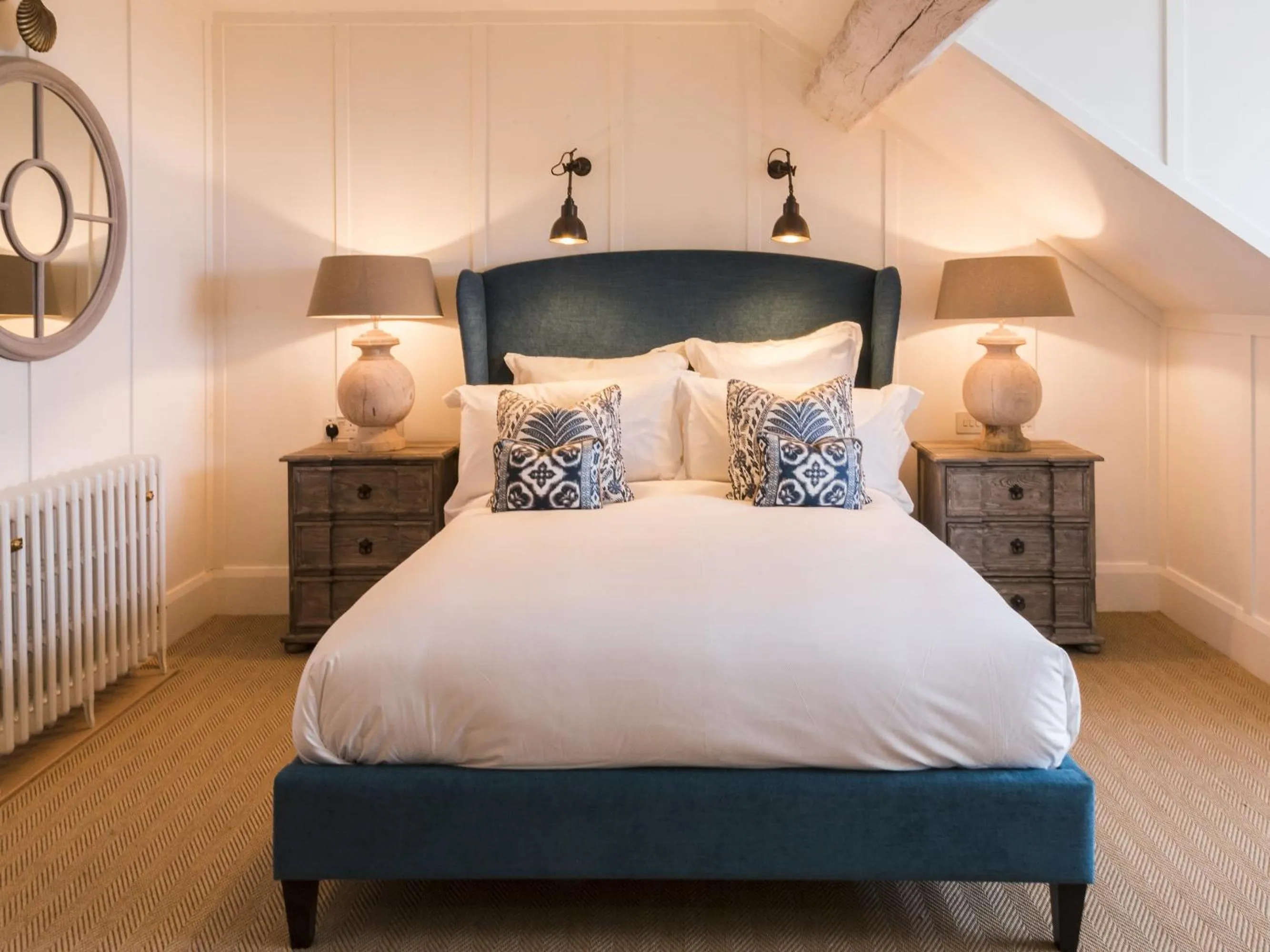 Bedroom, Bed in Sandy Mount House