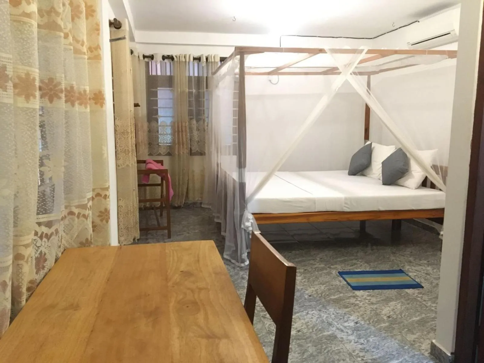 Bedroom, Bed in Rock House