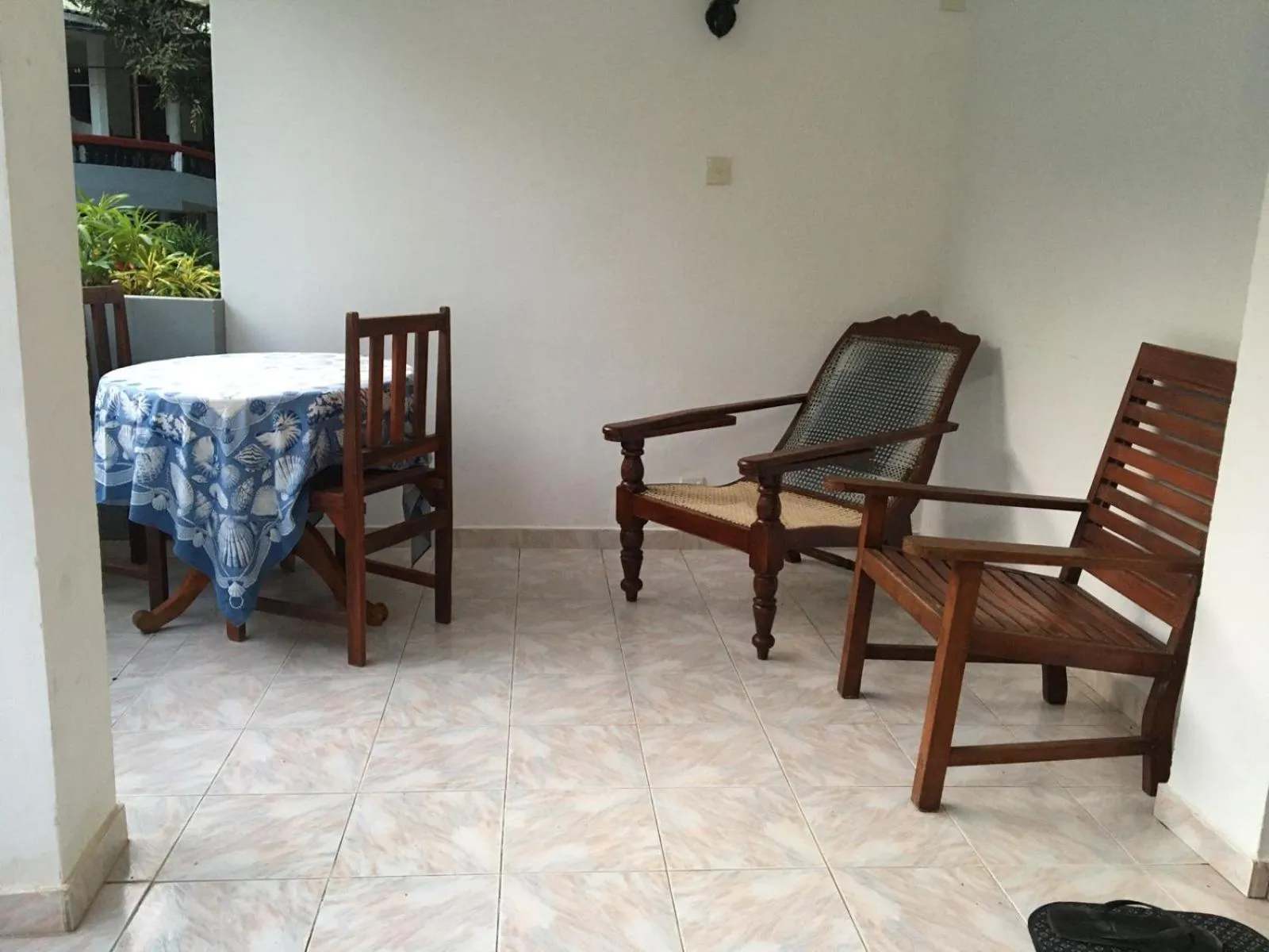 Seating area in Rock House