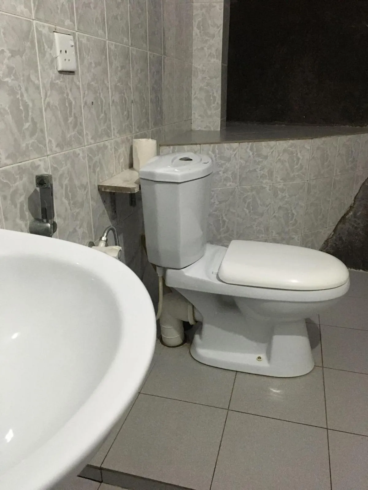 Toilet in Rock House