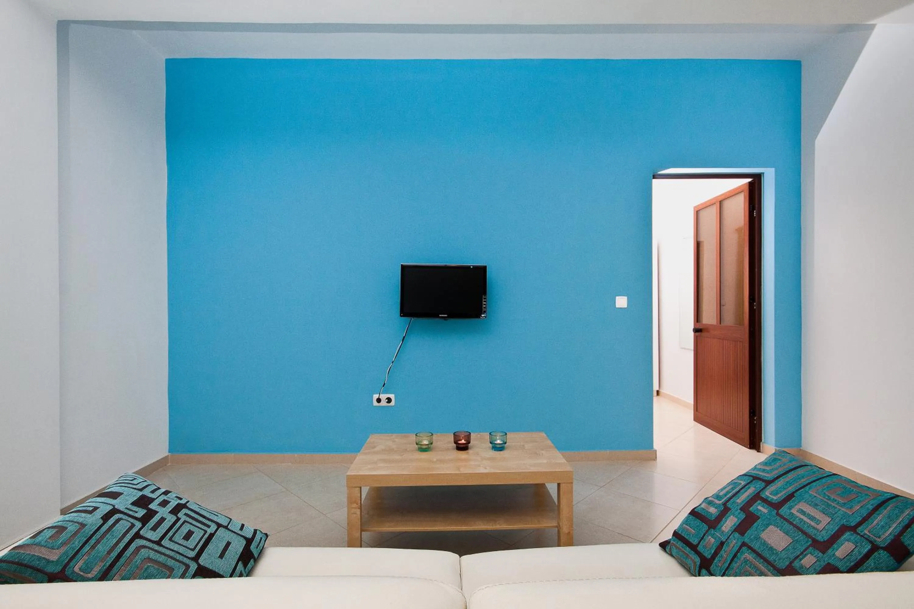 Living room, Bed in Aparthotel Praiano