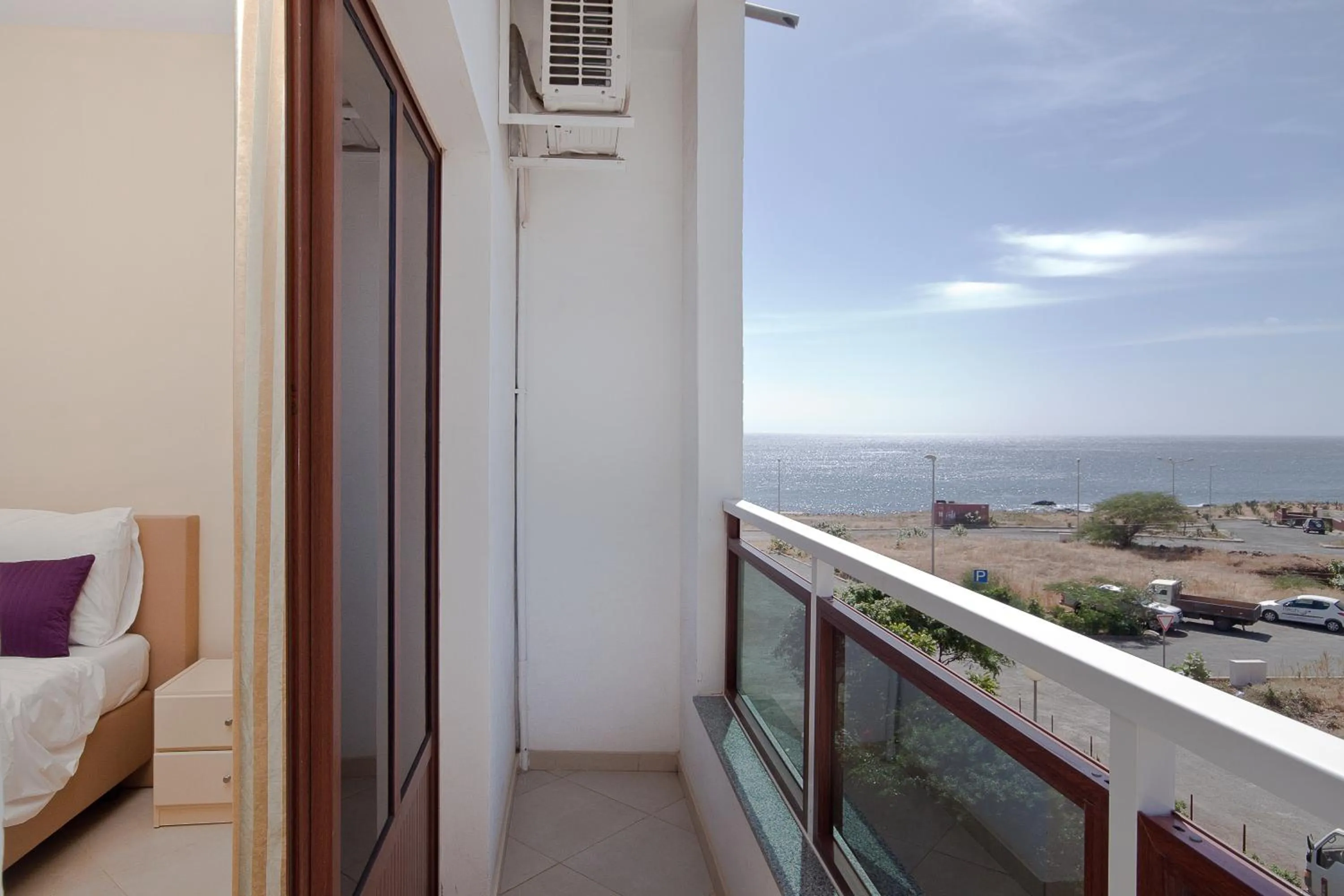 Balcony/Terrace, Bed in Aparthotel Praiano