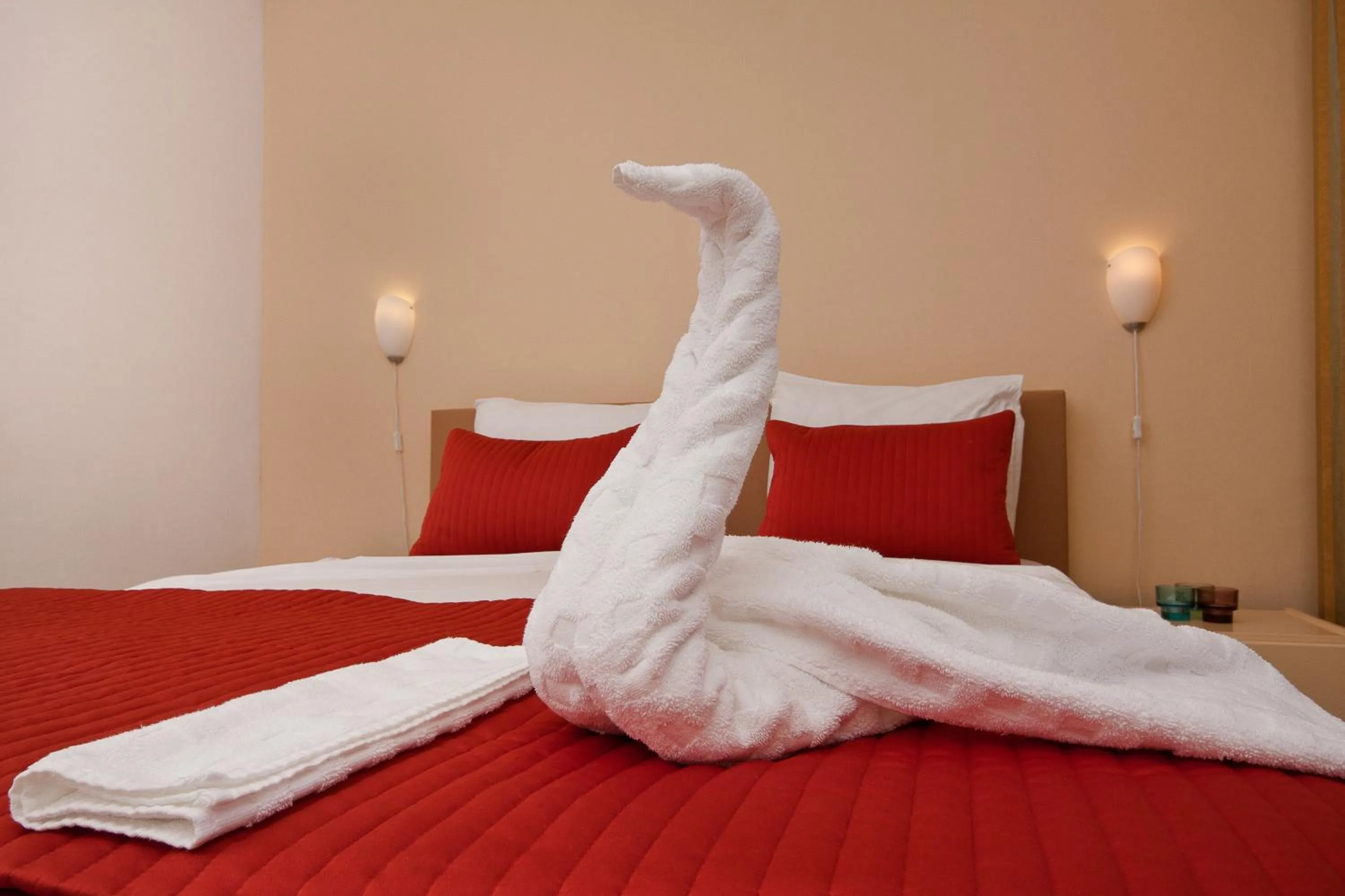 Bed in Aparthotel Praiano