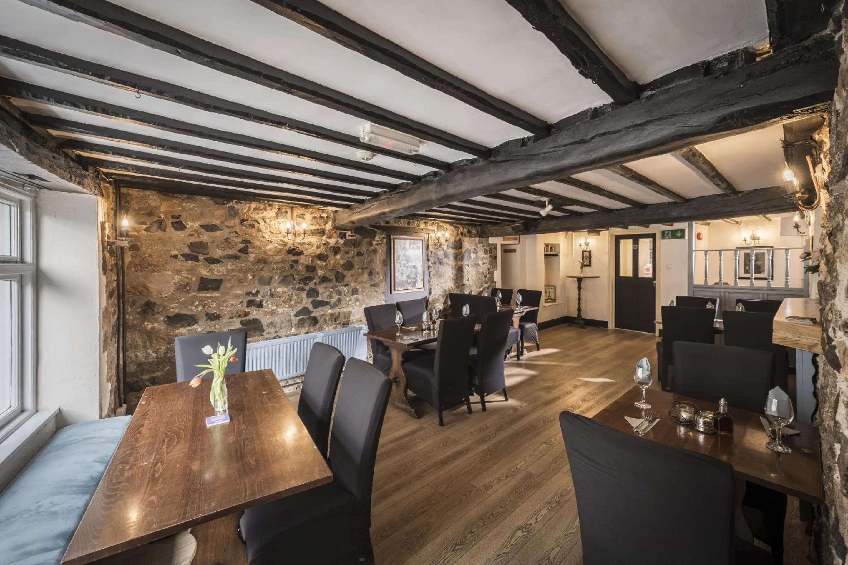 Dining area in The Cromwell Arms Inn