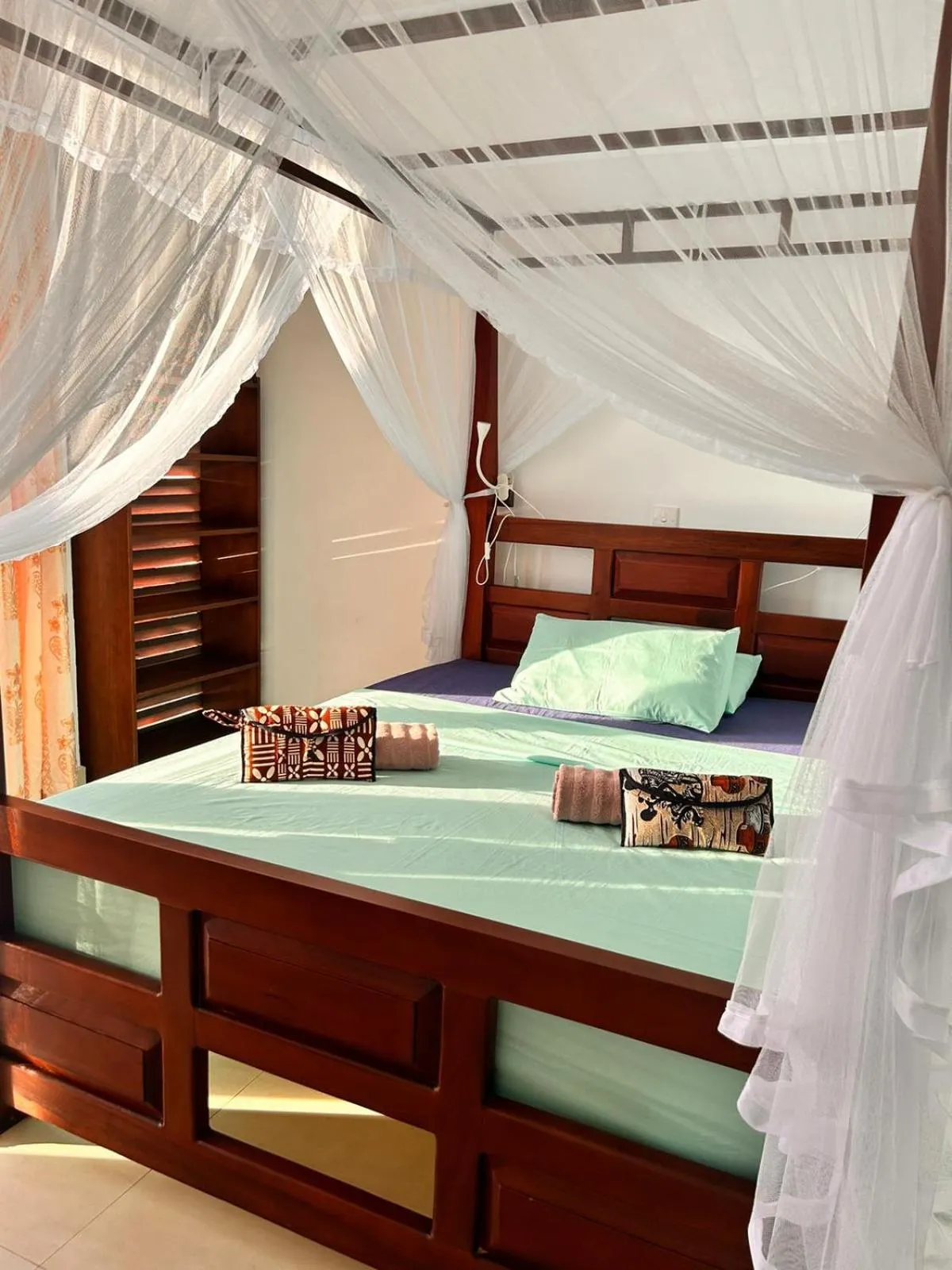 Photo of the whole room, Bed in Lotus Villa Kandy