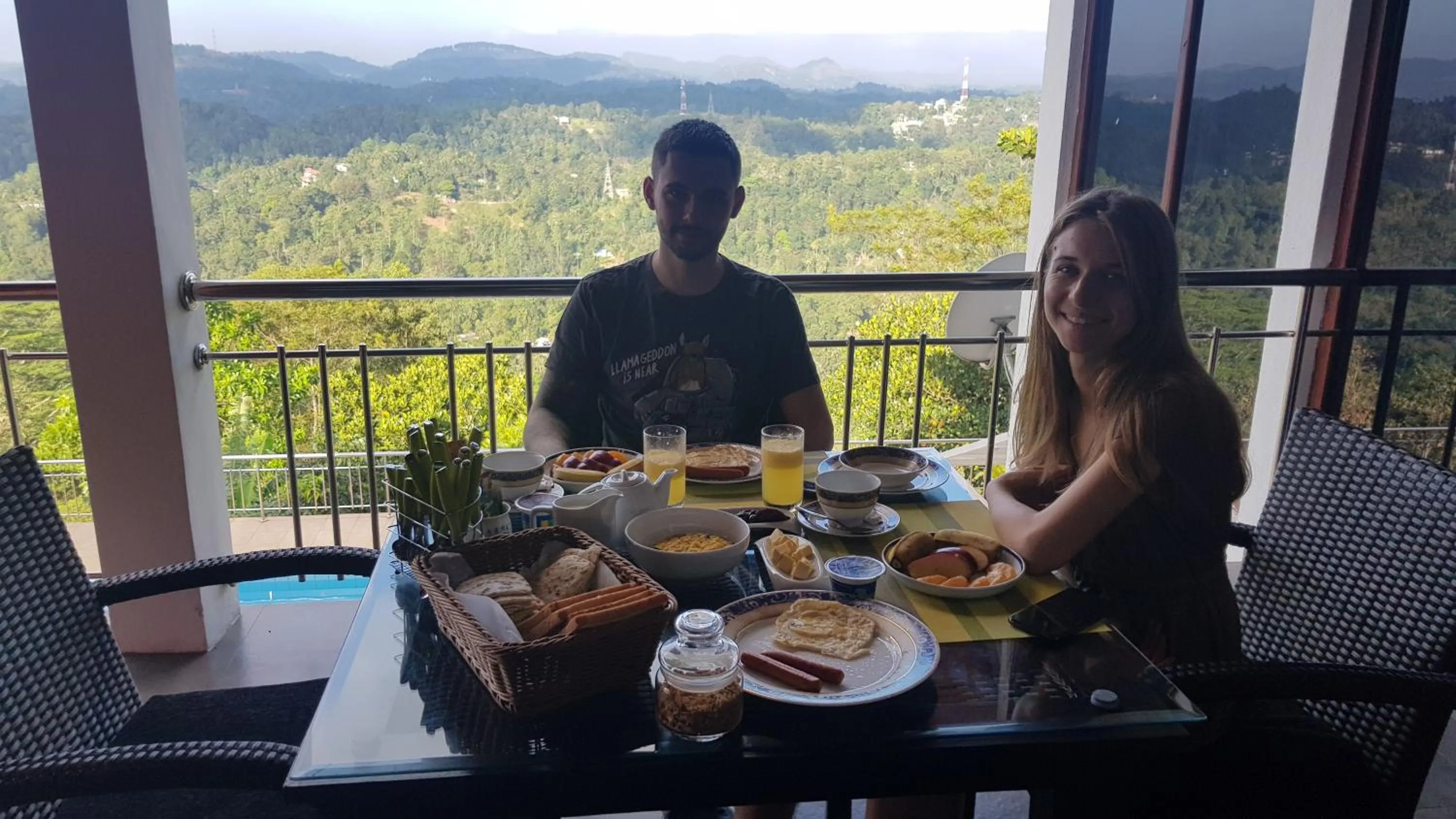 Balcony/Terrace in Lotus Villa Kandy
