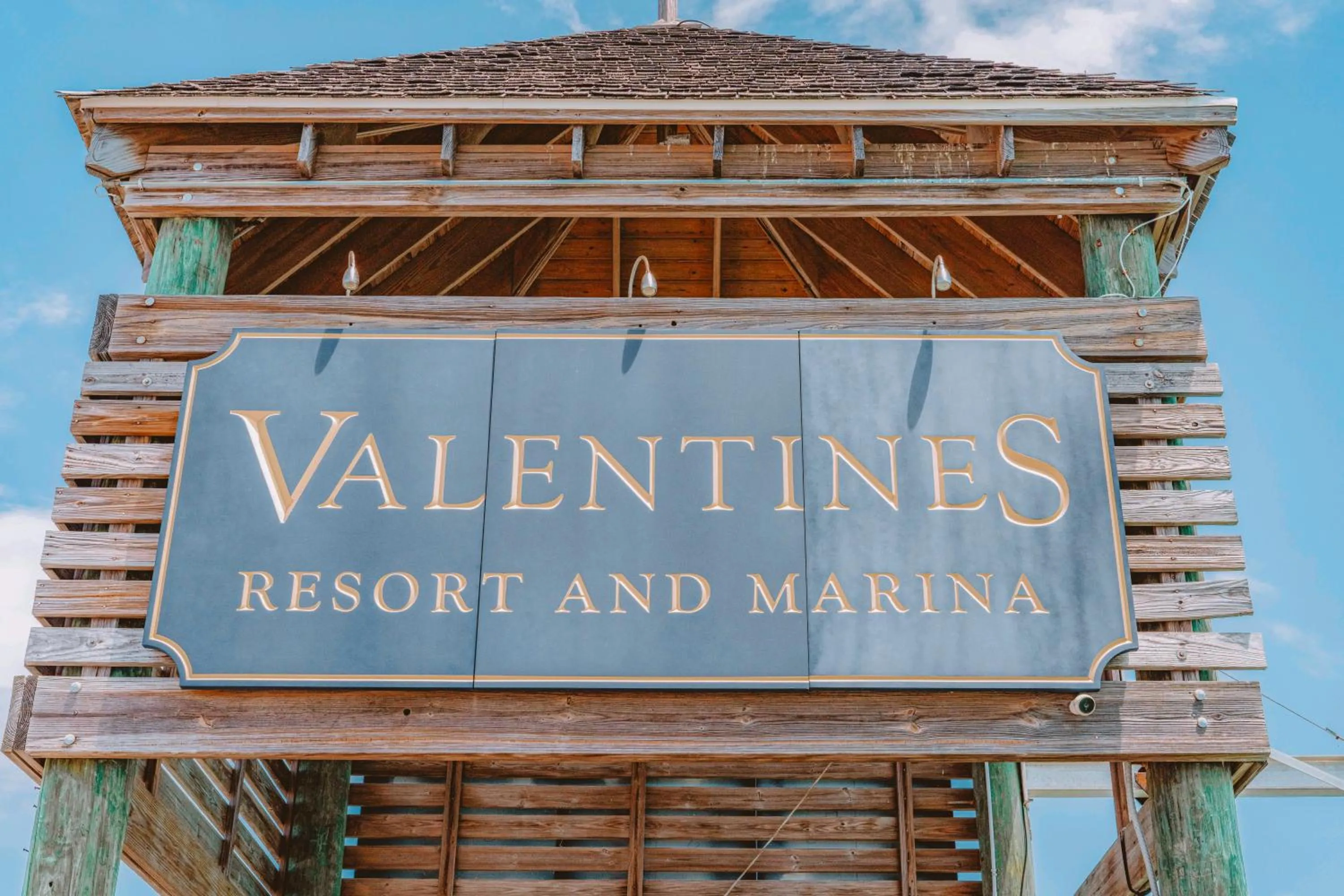 Property logo or sign in Valentines Resort & Marina