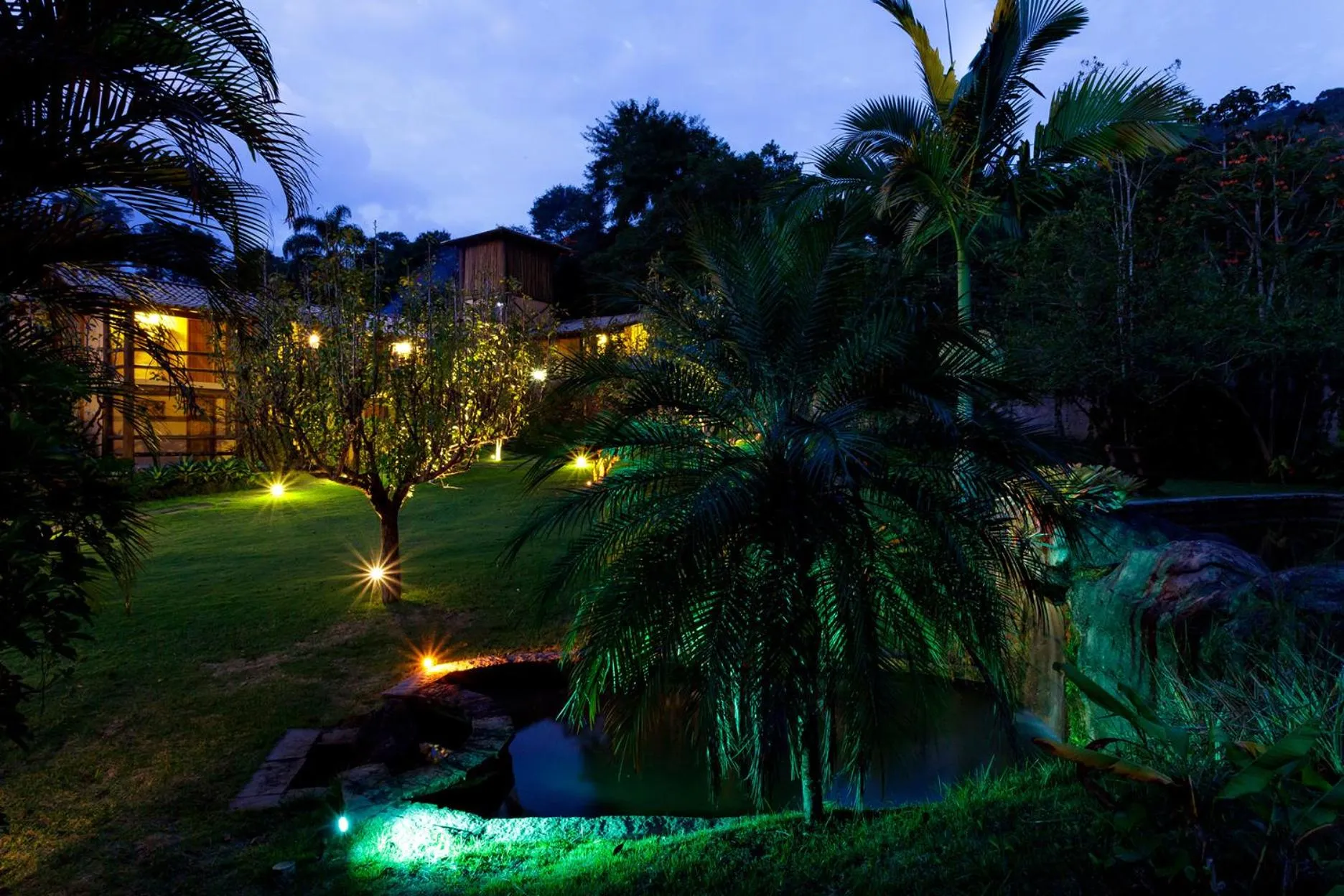 Garden in Pousada Cantagalo