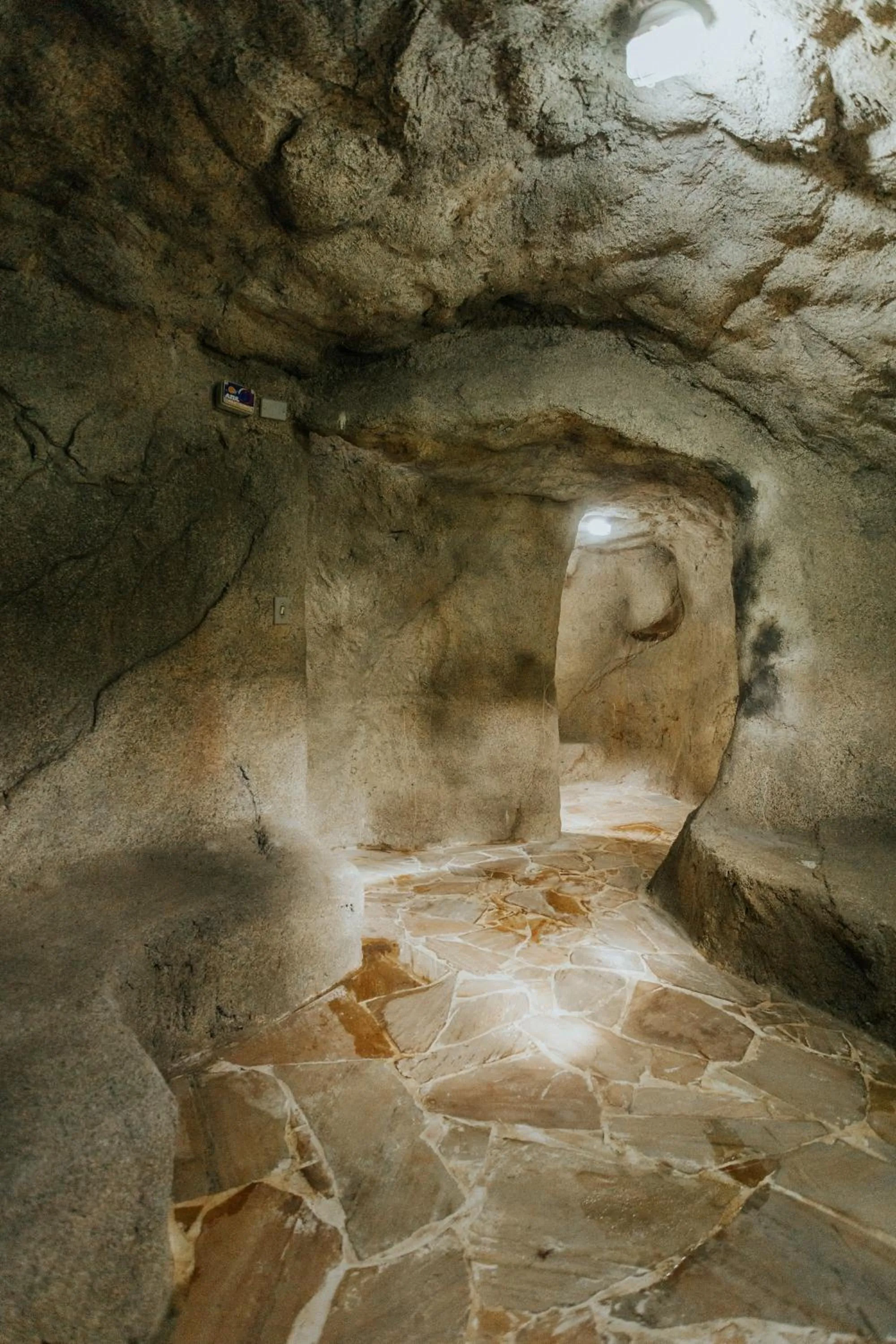 Steam room in Pousada Cantagalo