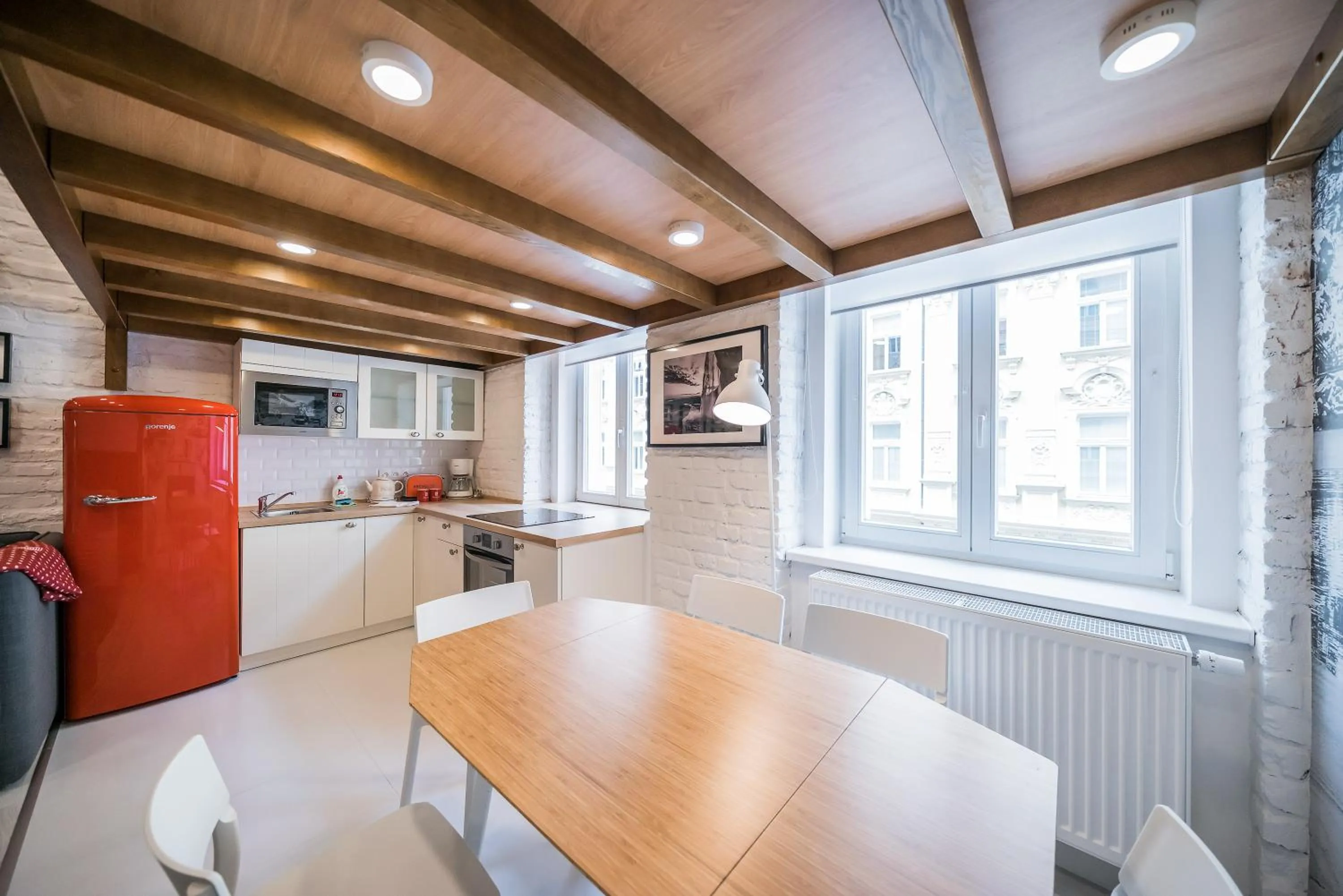 Kitchen or kitchenette in Revelton Studios Karlovy Vary