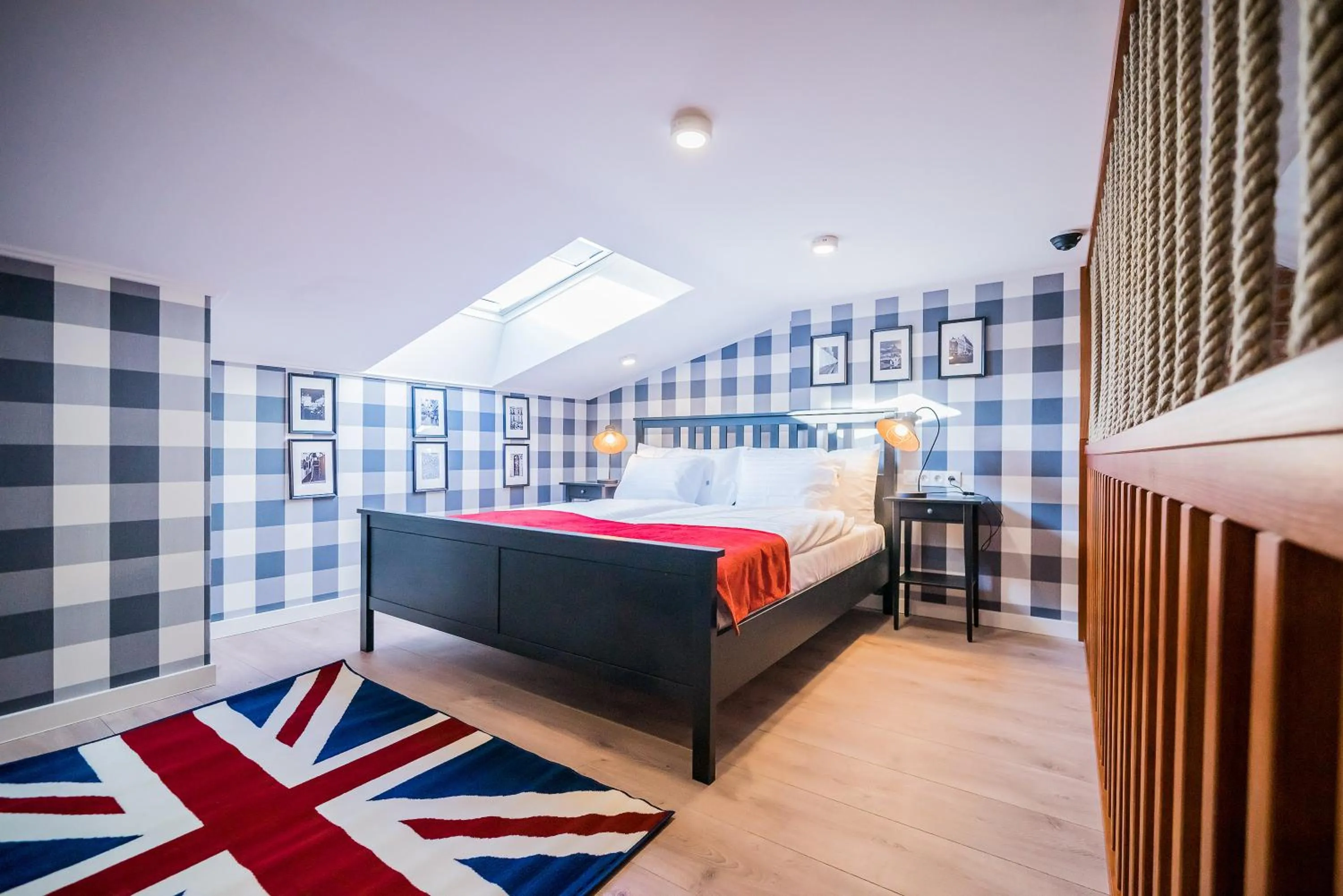 Bed in Revelton Studios Karlovy Vary