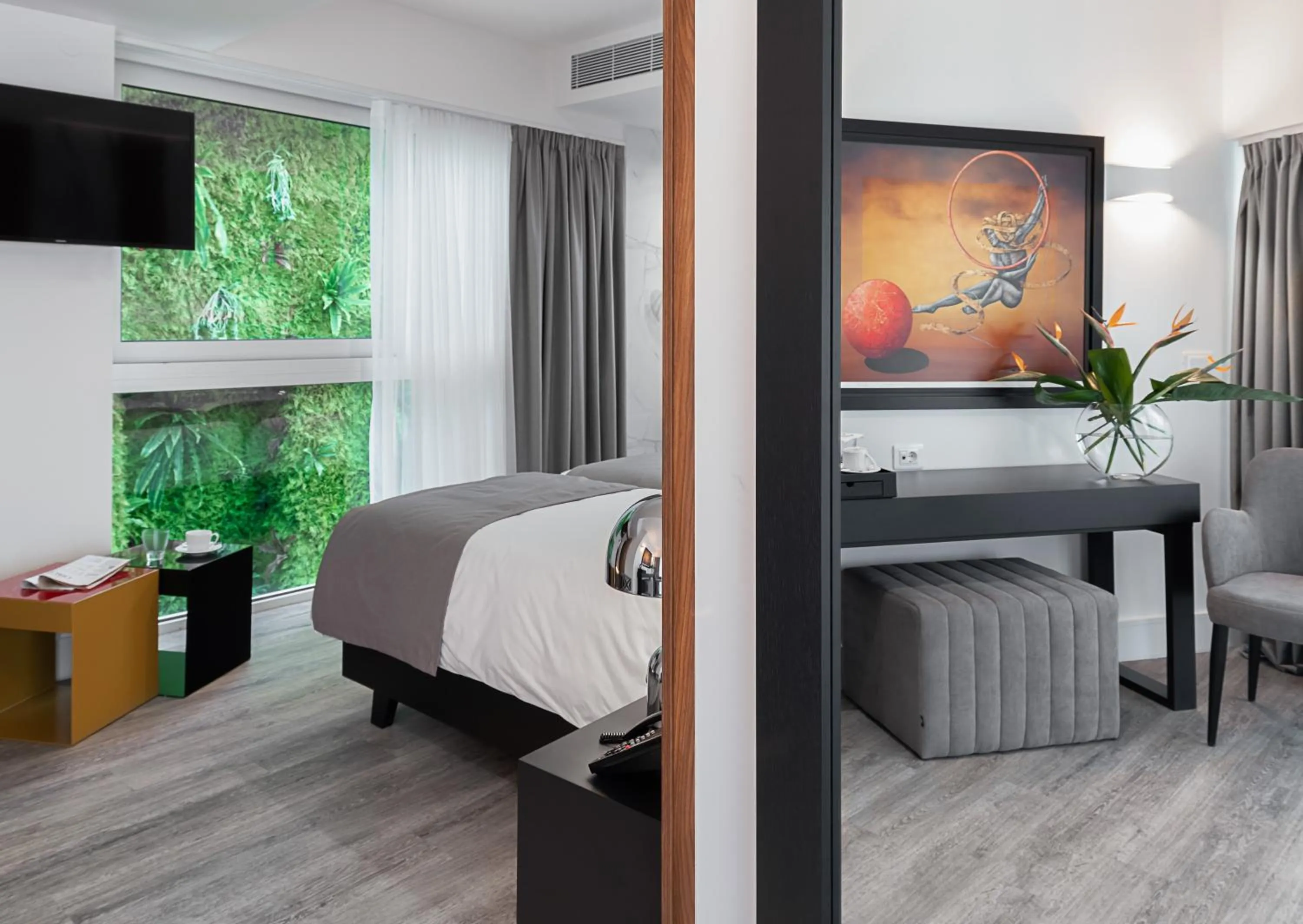 Bed in Elia Ermou Athens Hotel