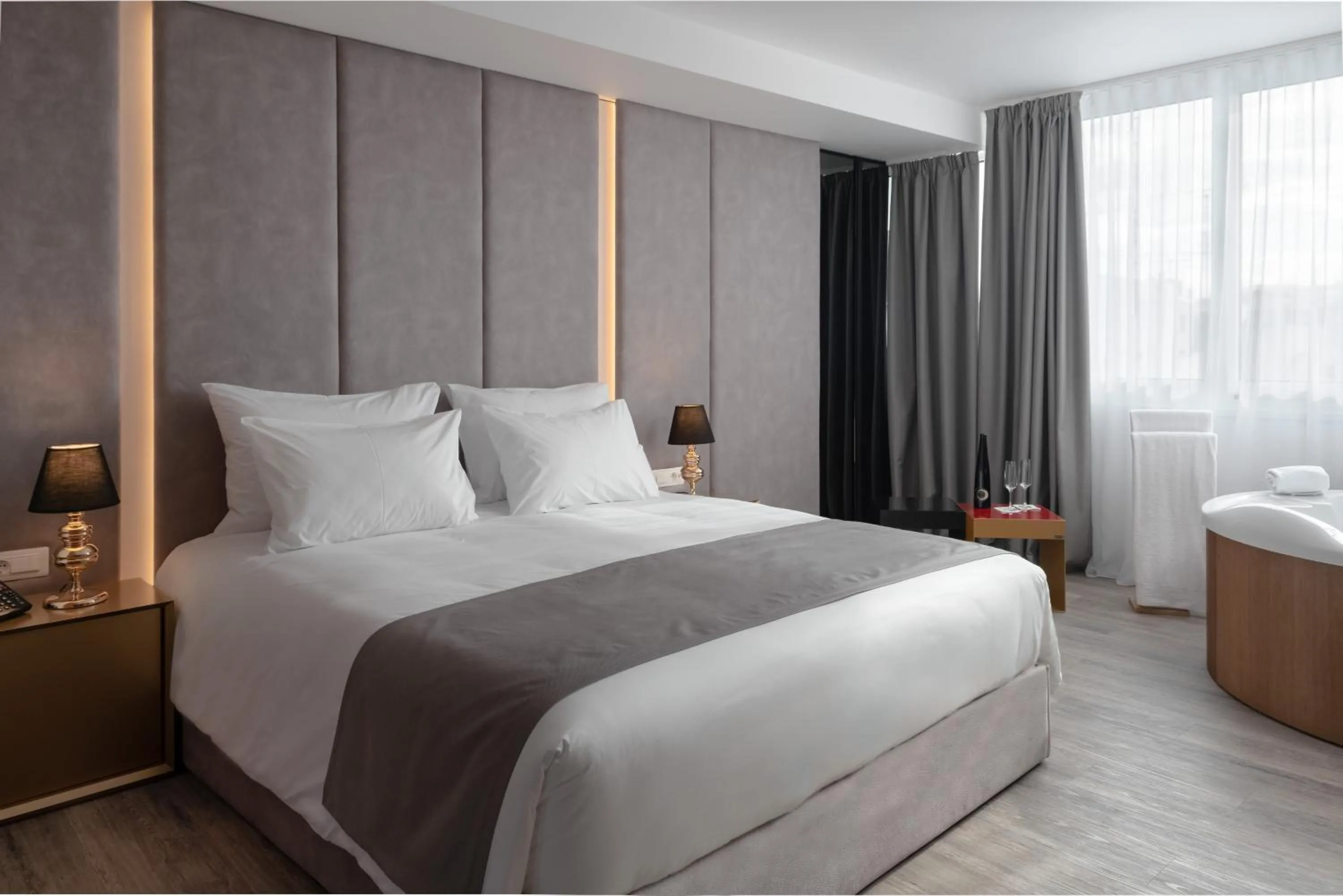 Bed in Elia Ermou Athens Hotel