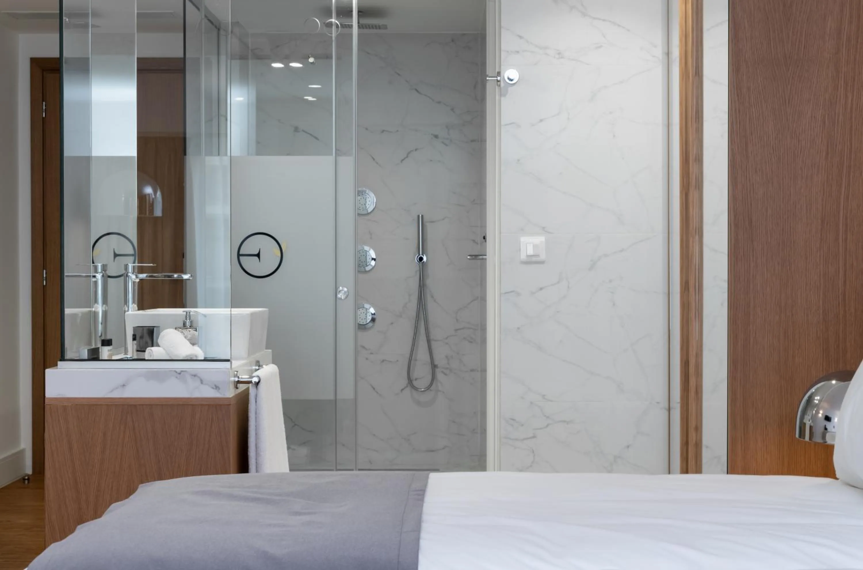 Bed in Elia Ermou Athens Hotel