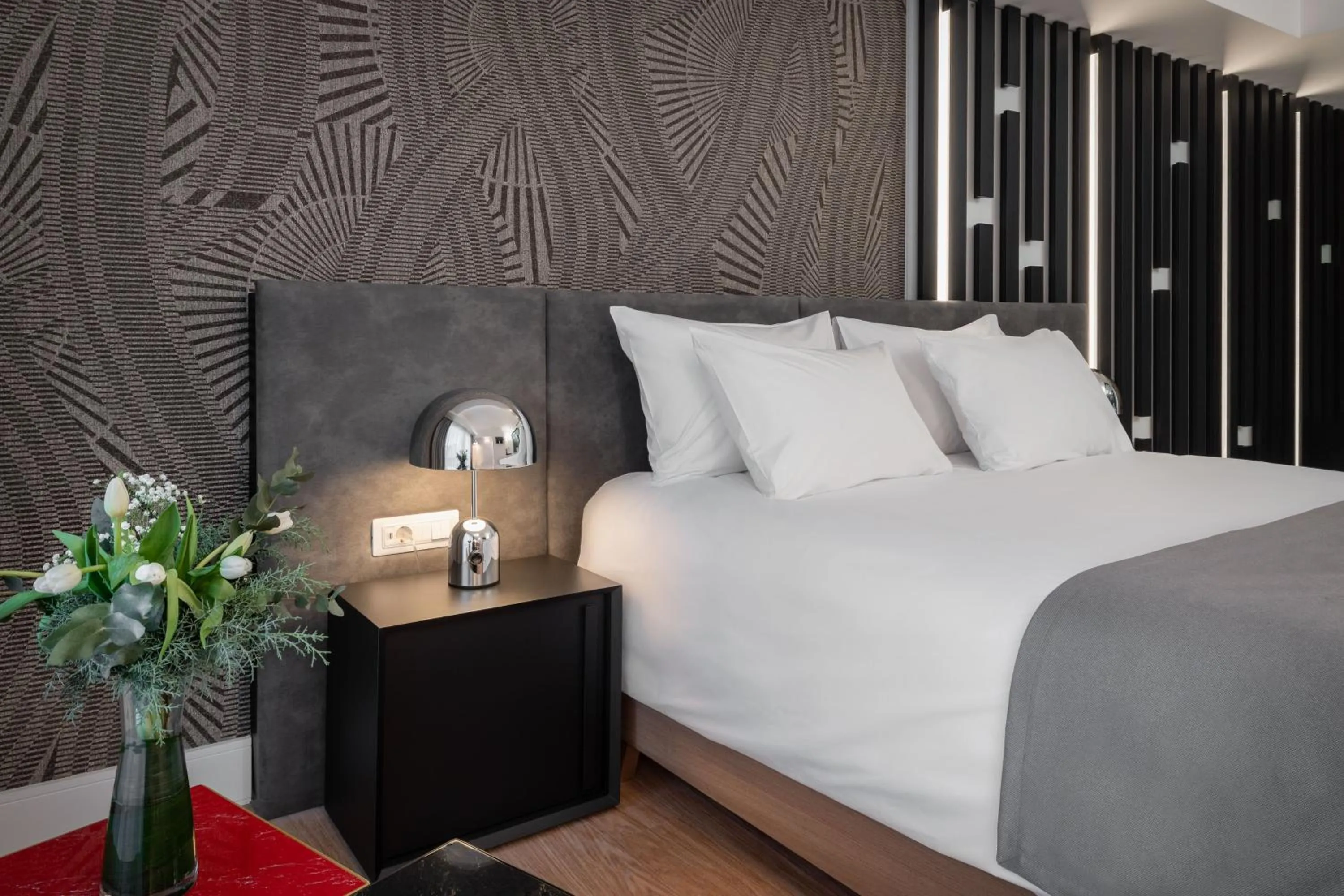 Bed in Elia Ermou Athens Hotel