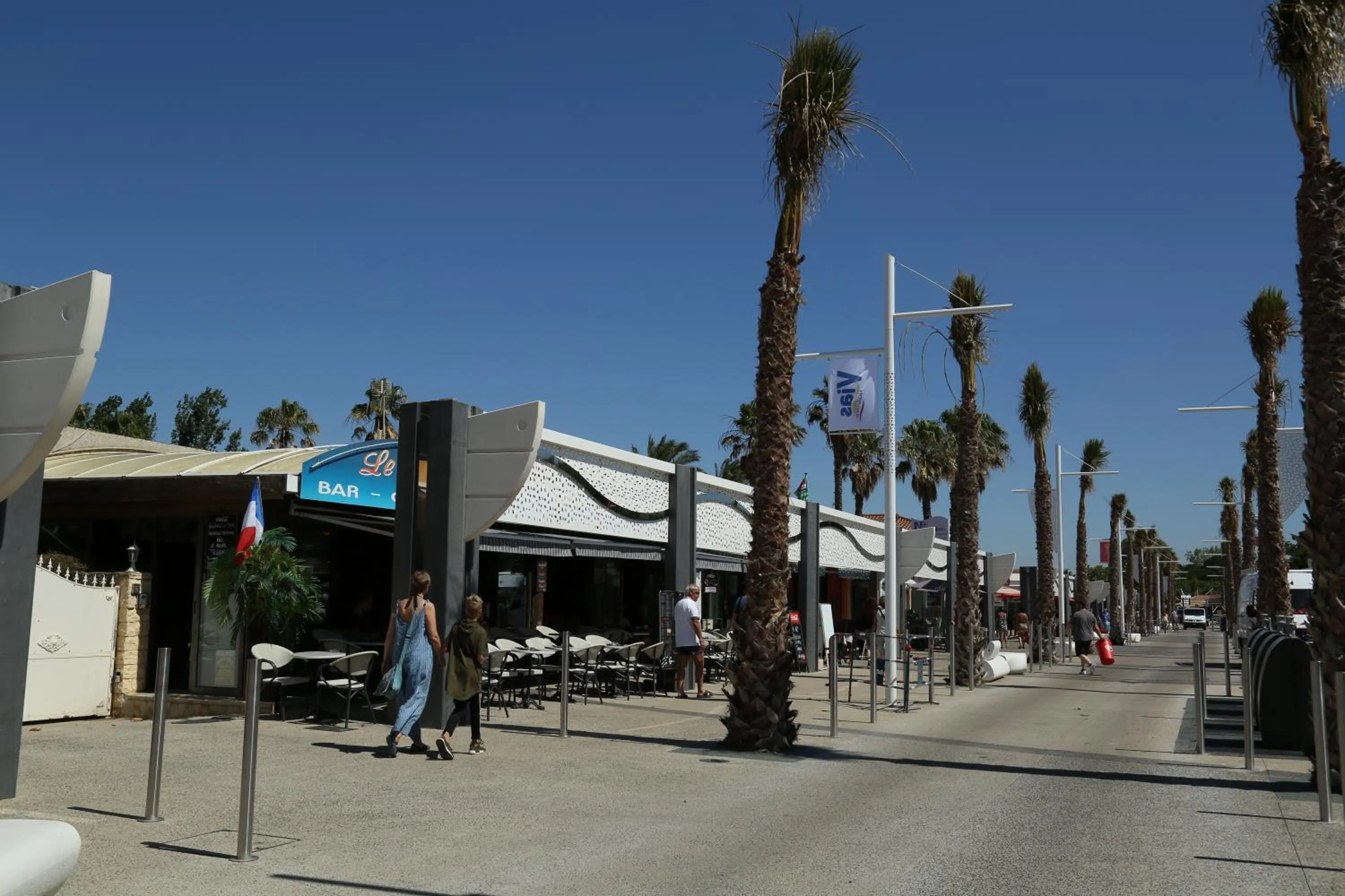 Street view in Hotel Myriam Vias Plage