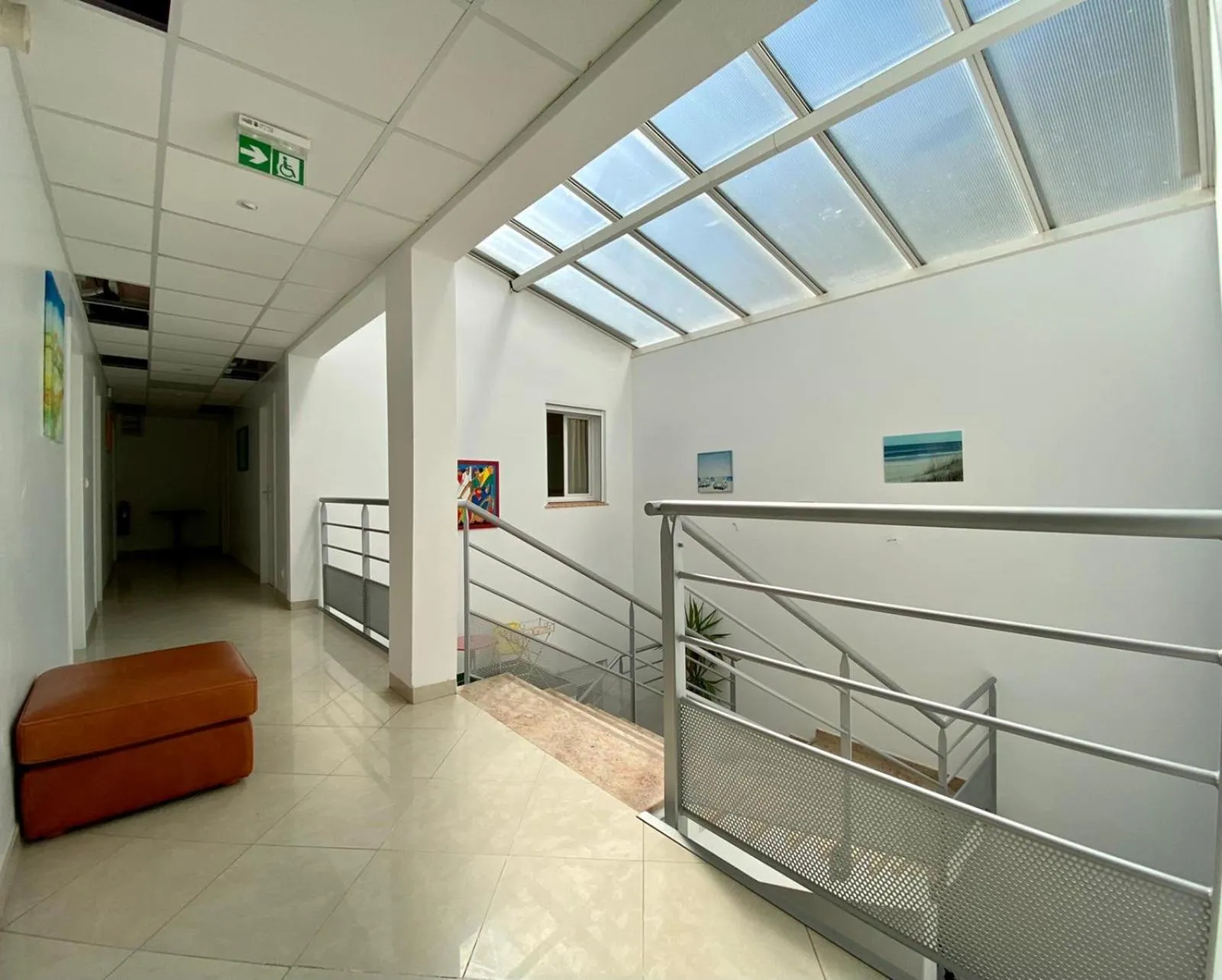 Patio in Hotel Myriam Vias Plage