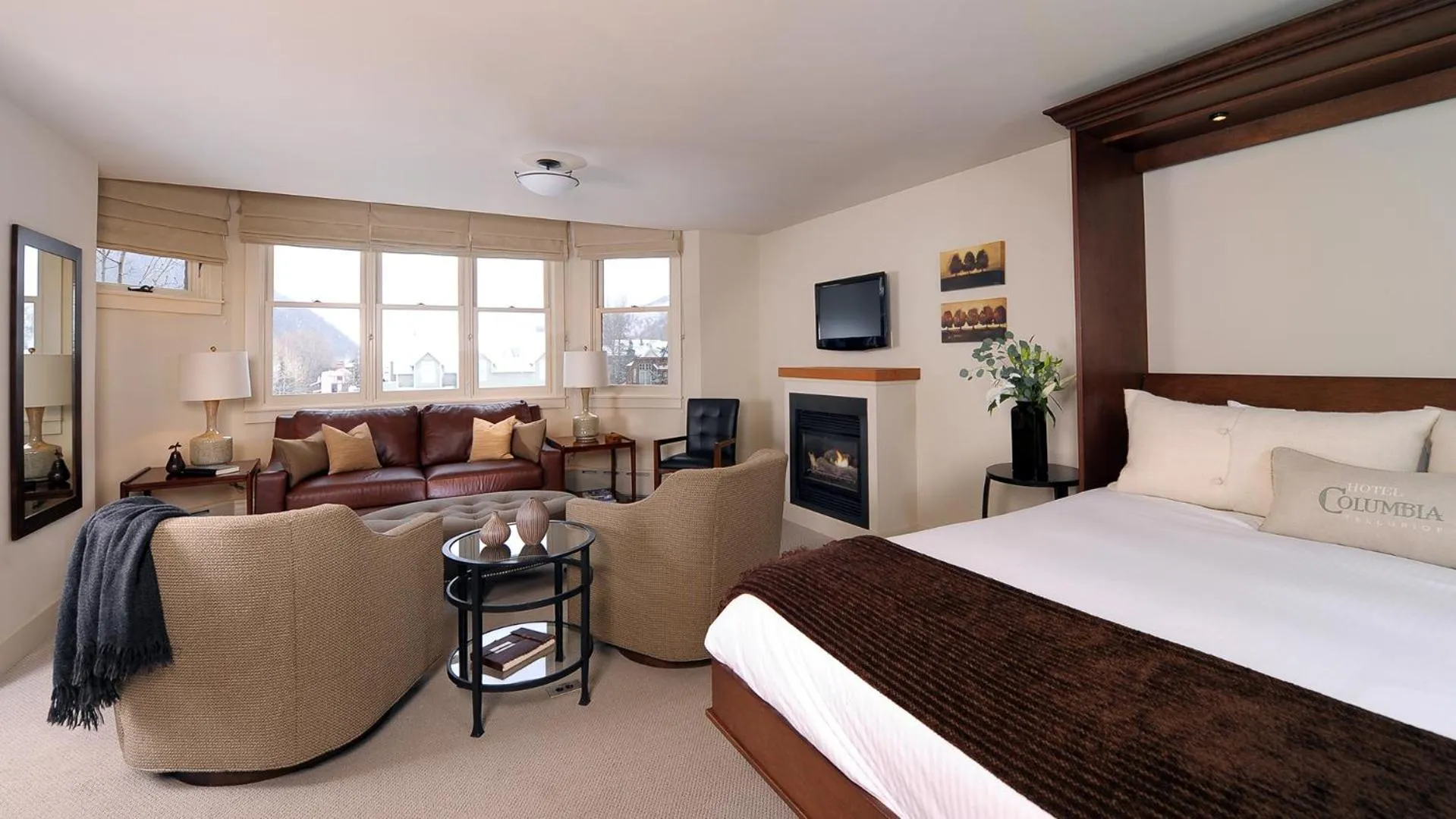 Bedroom in Hotel Columbia