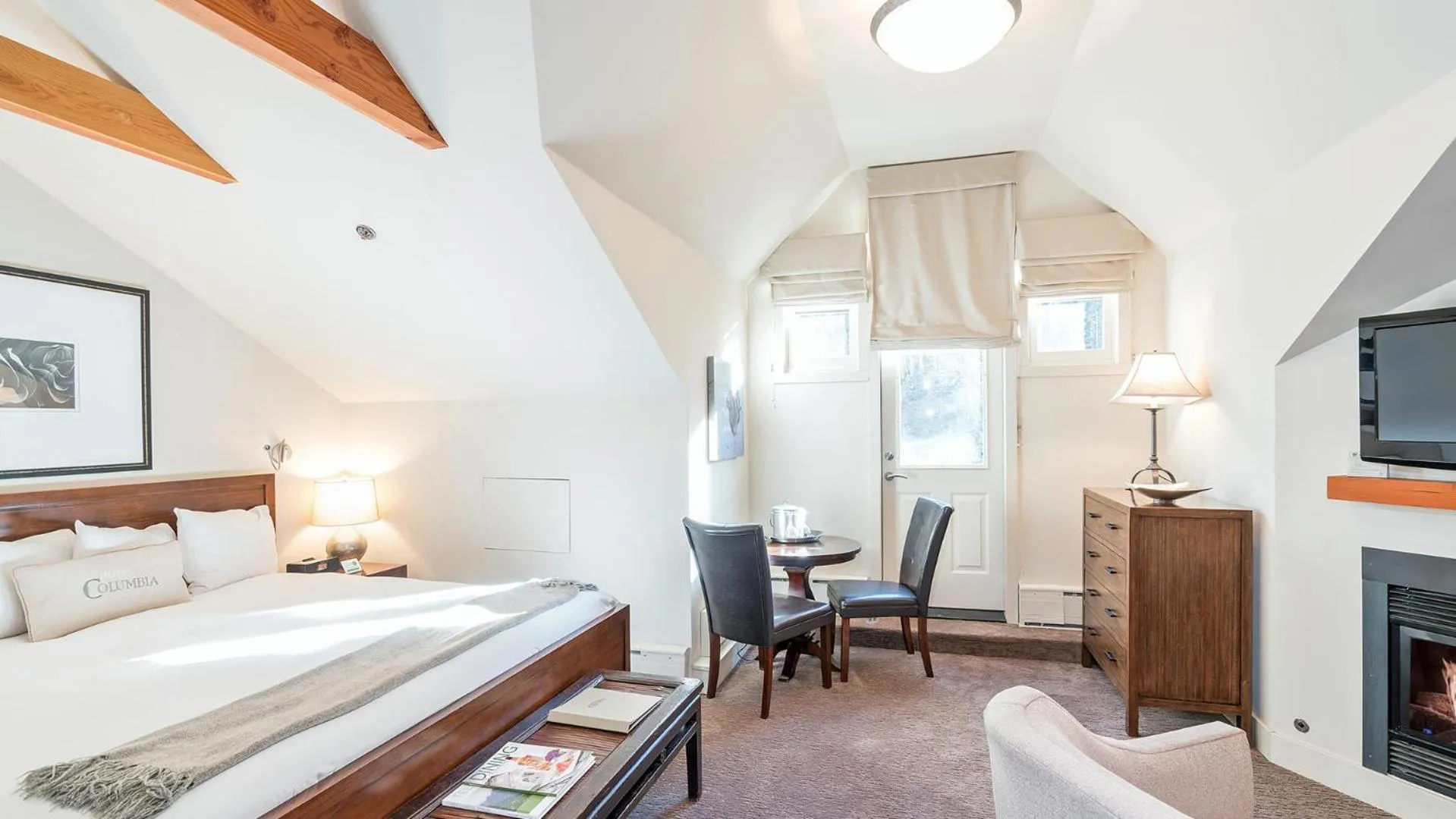 Bedroom in Hotel Columbia