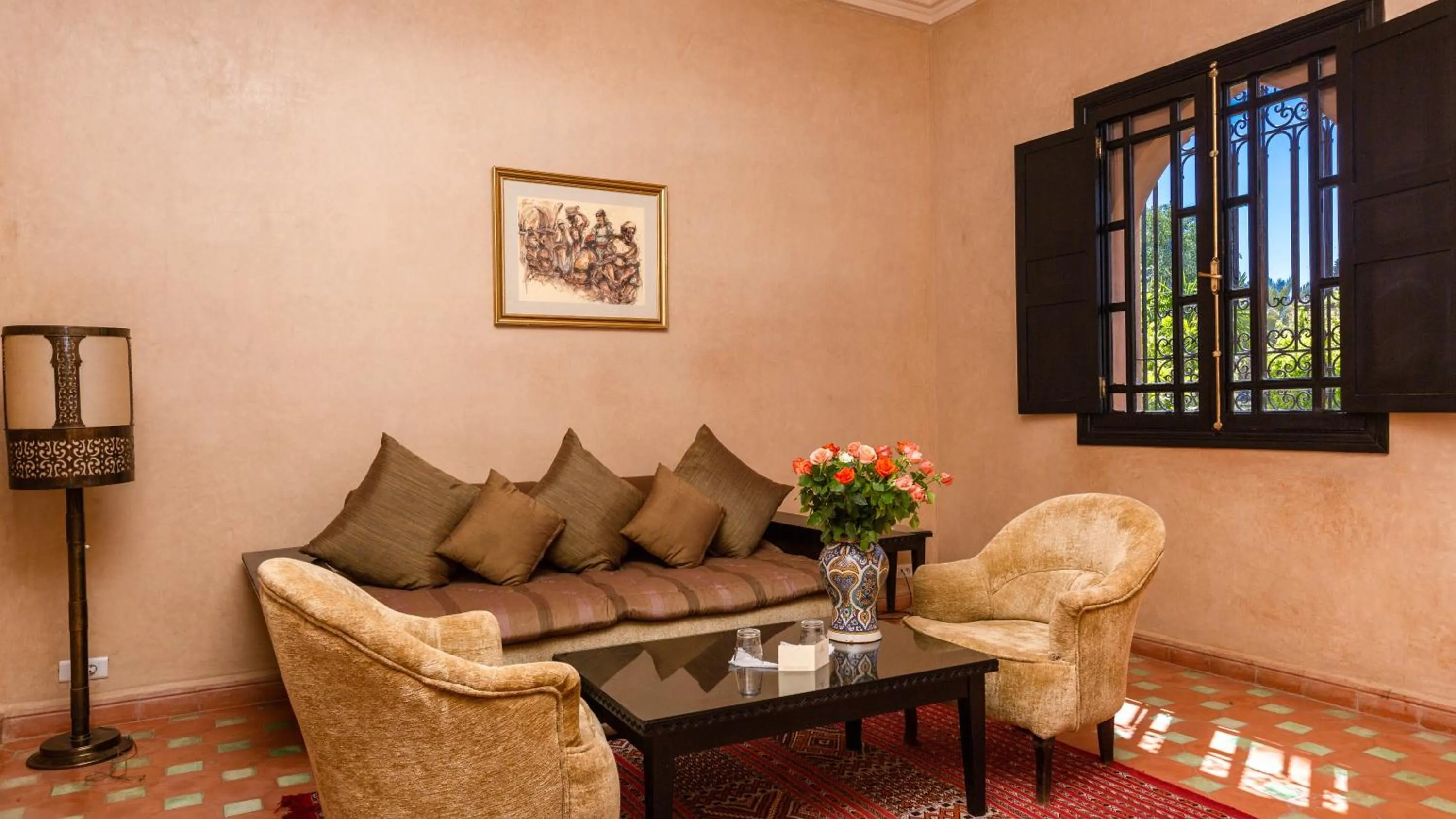 Living room in L'OLIVERAIE DE L'ATLAS