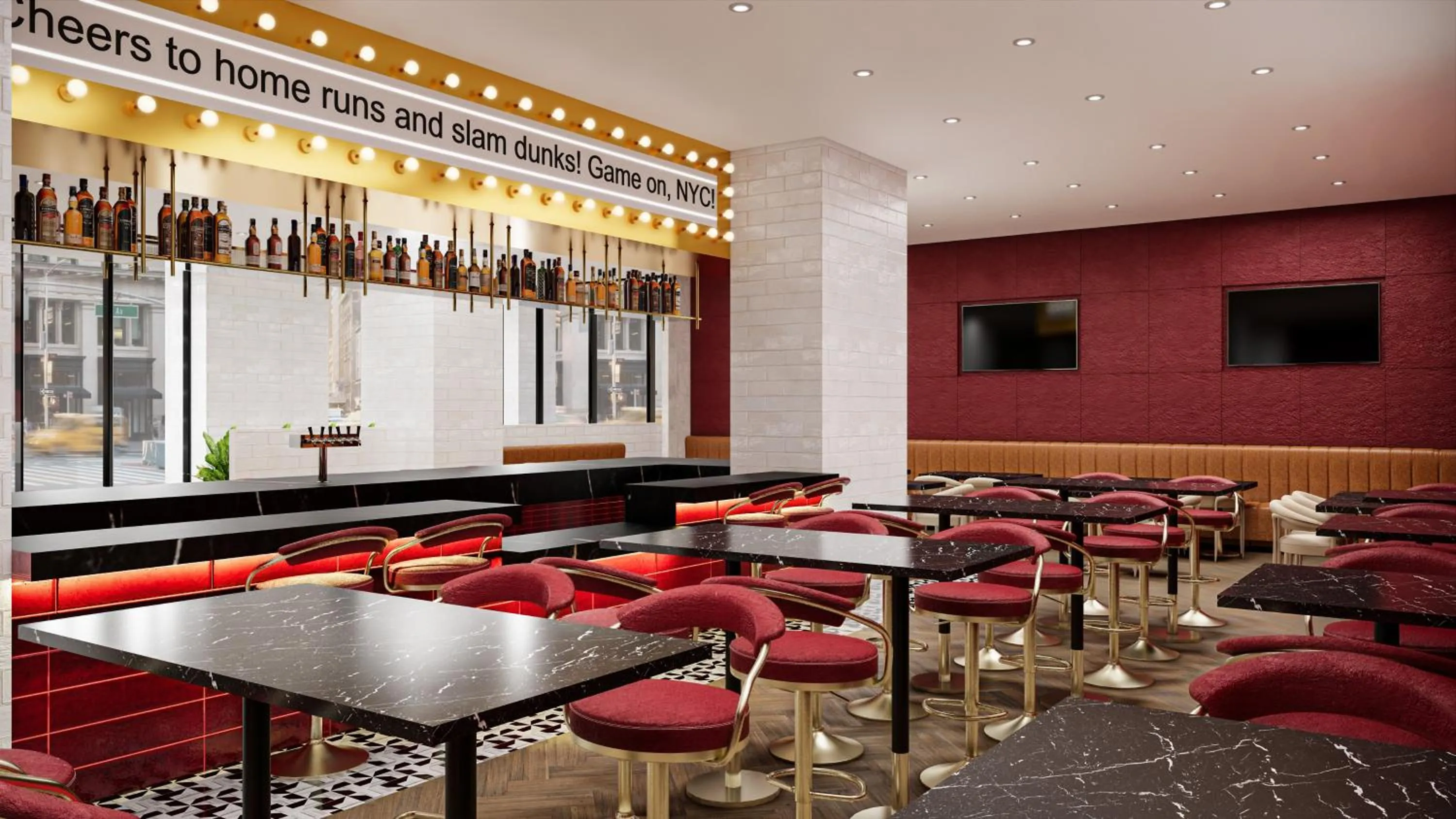 Restaurant/places to eat in The Manhattan at Times Square