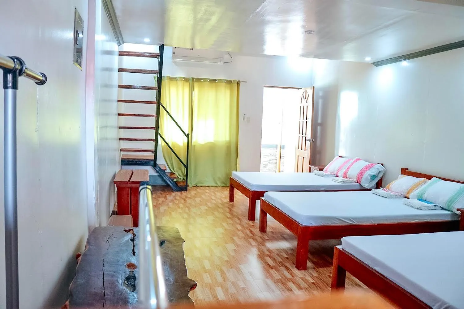 Bed in Airport View Hotel Vigan