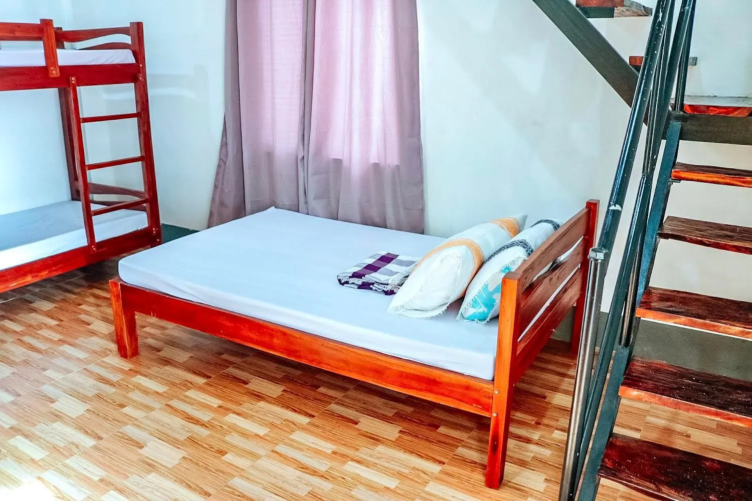 Bed in Airport View Hotel Vigan