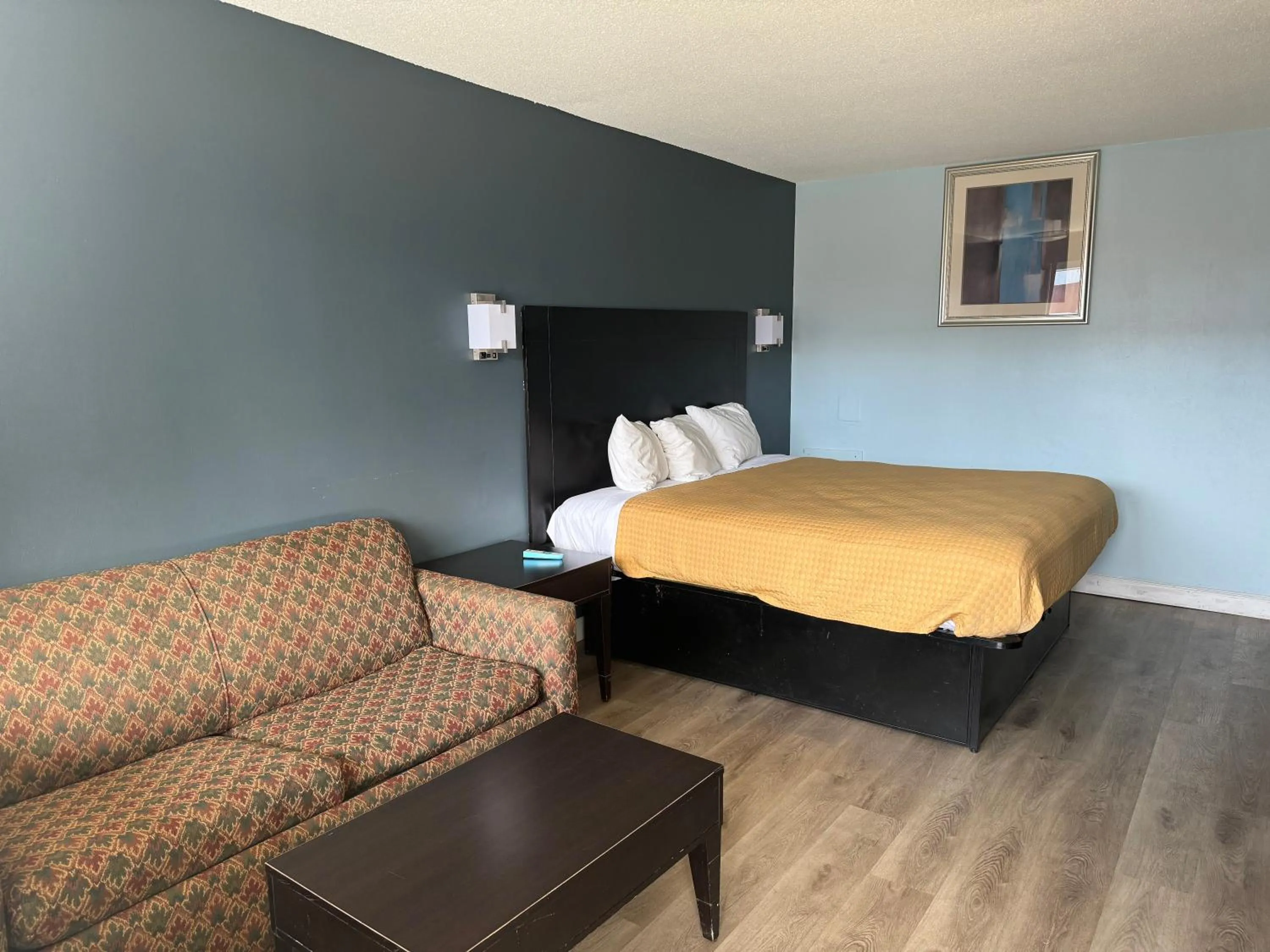 Bed in Red Carpet Inn & Suites - Danville