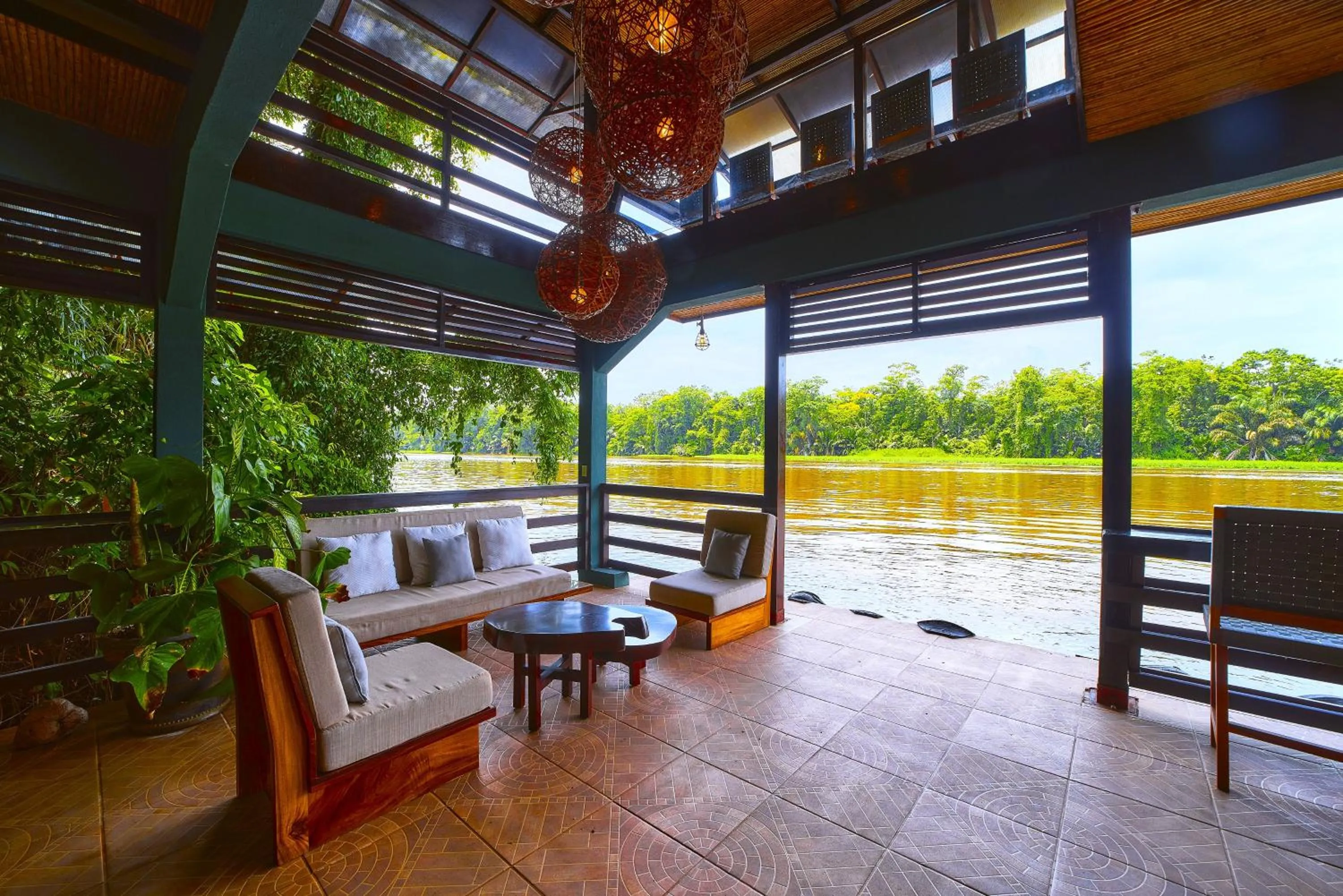 Natural landscape in Evergreen Lodge