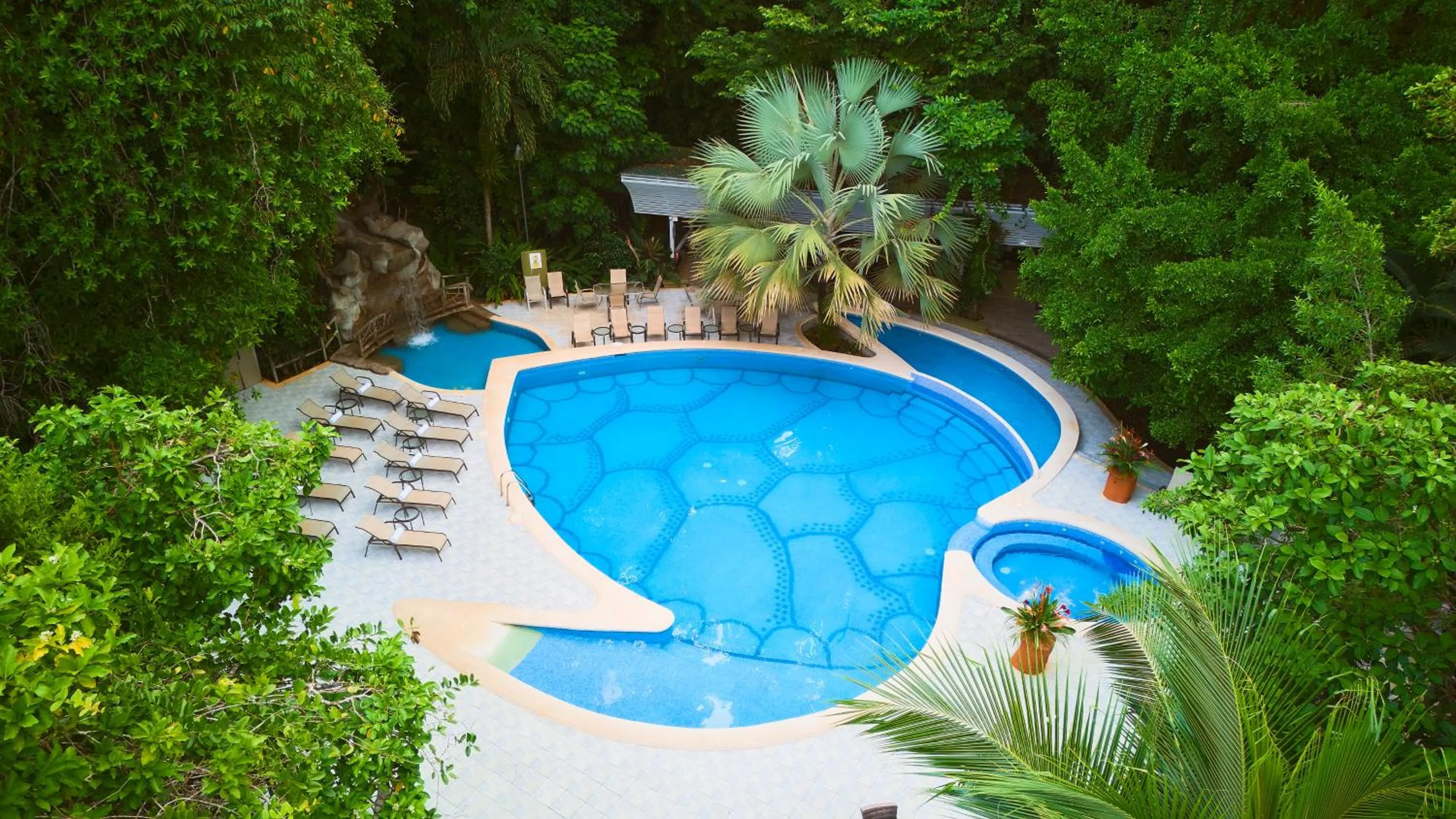 Natural landscape in Evergreen Lodge