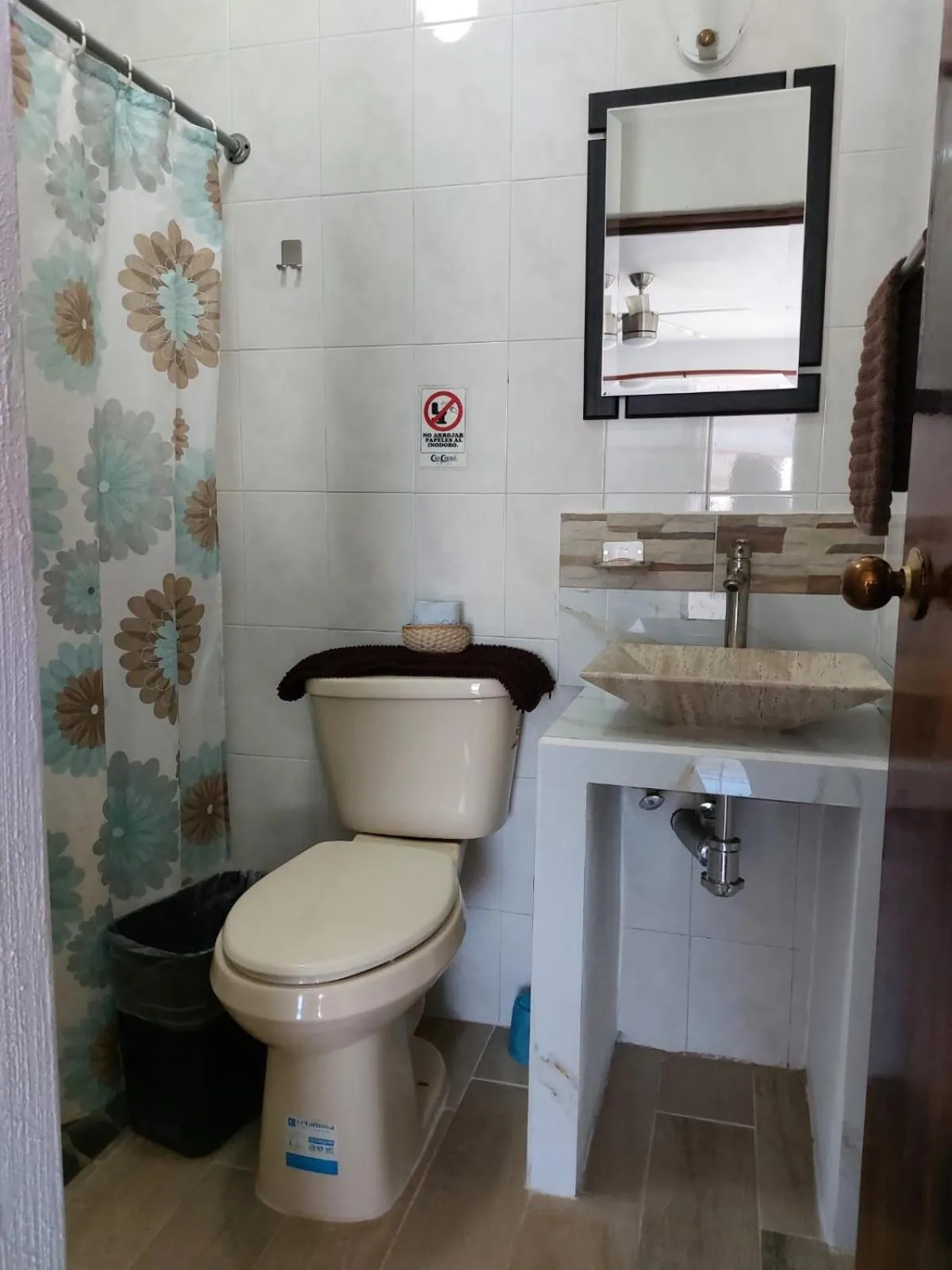 Bathroom in Hotel Casa Chacala