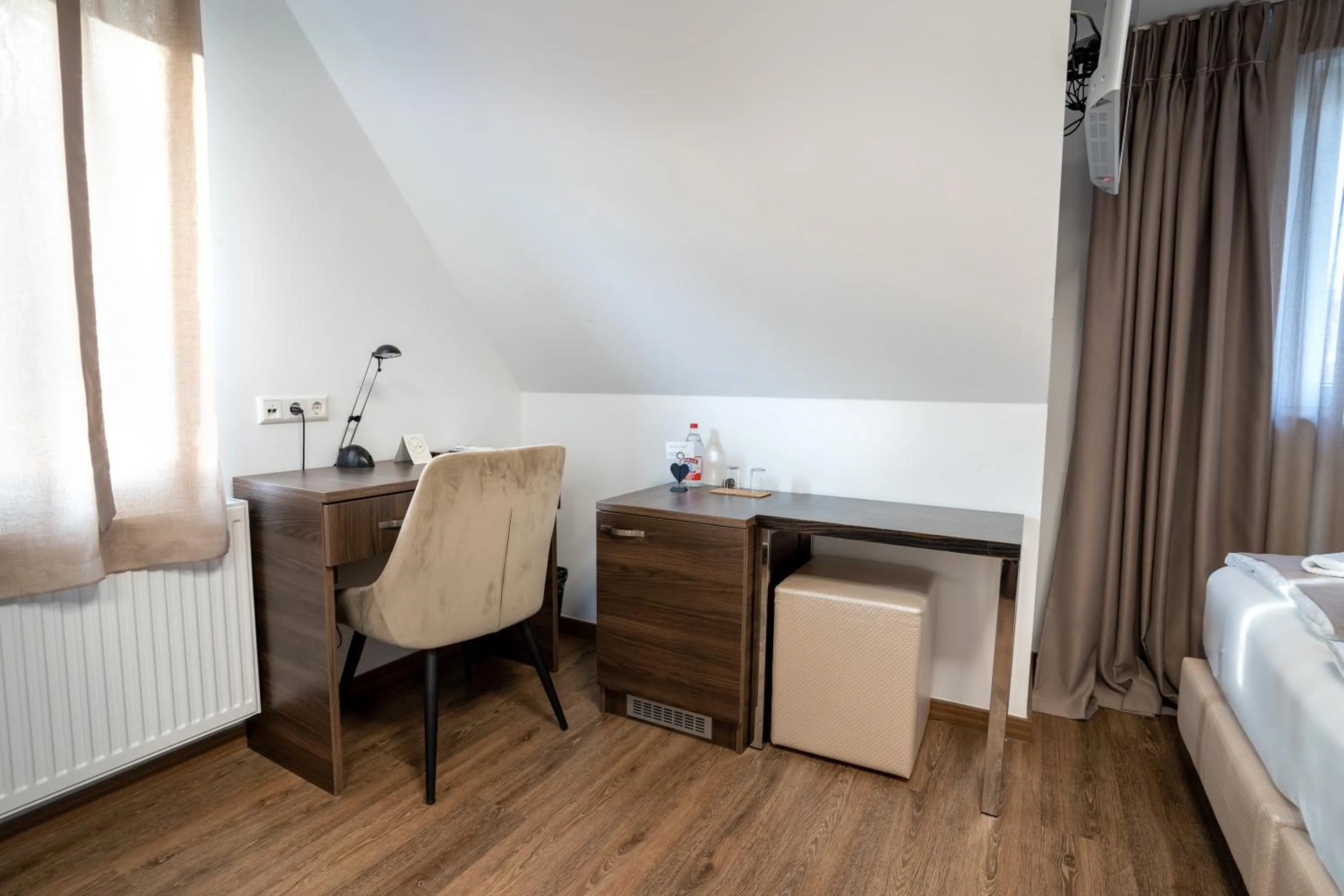 Seating area in Hotel Myrsini