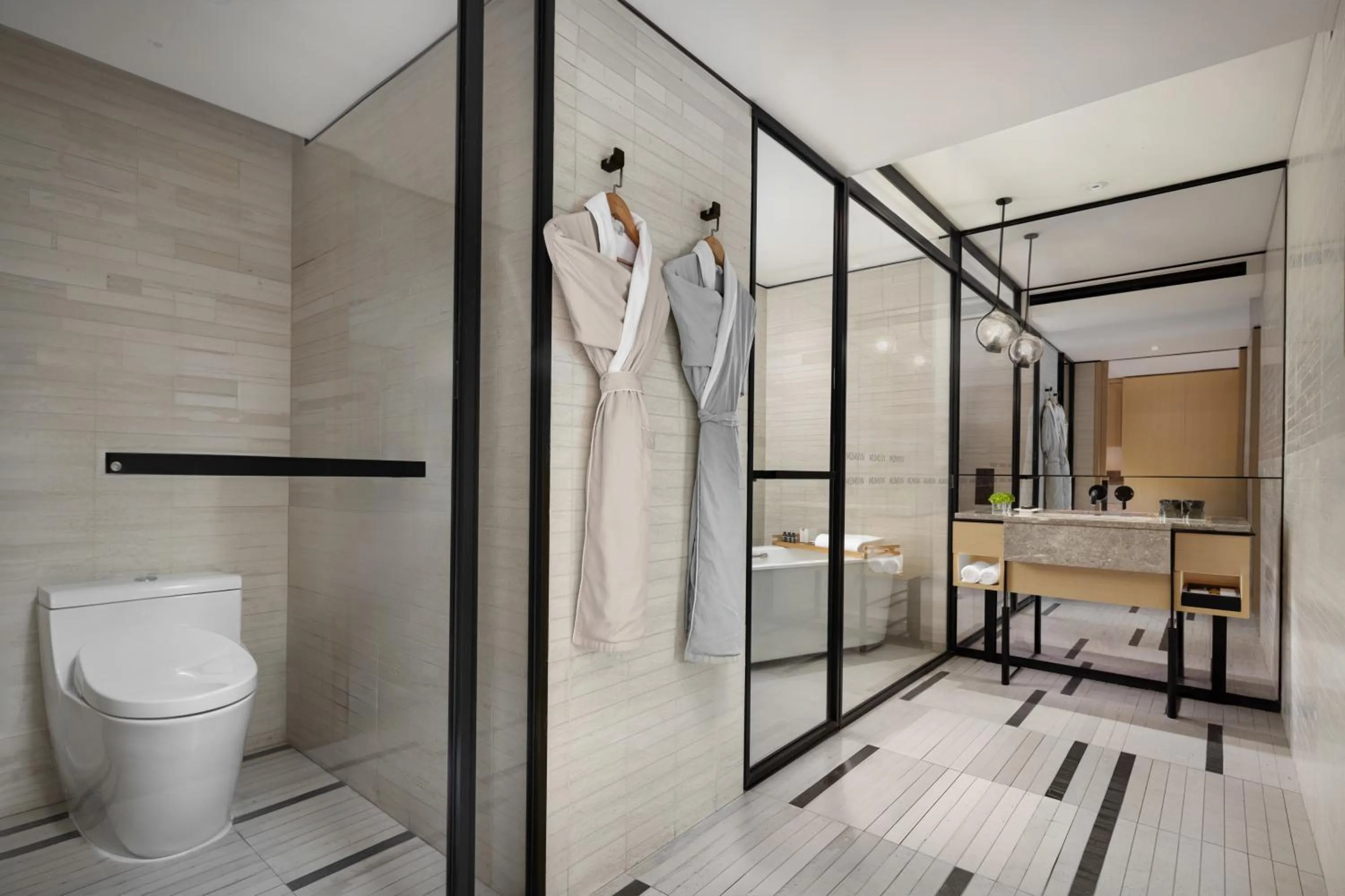 Toilet in Mumian Shenzhen Luohu JDV by Hyatt