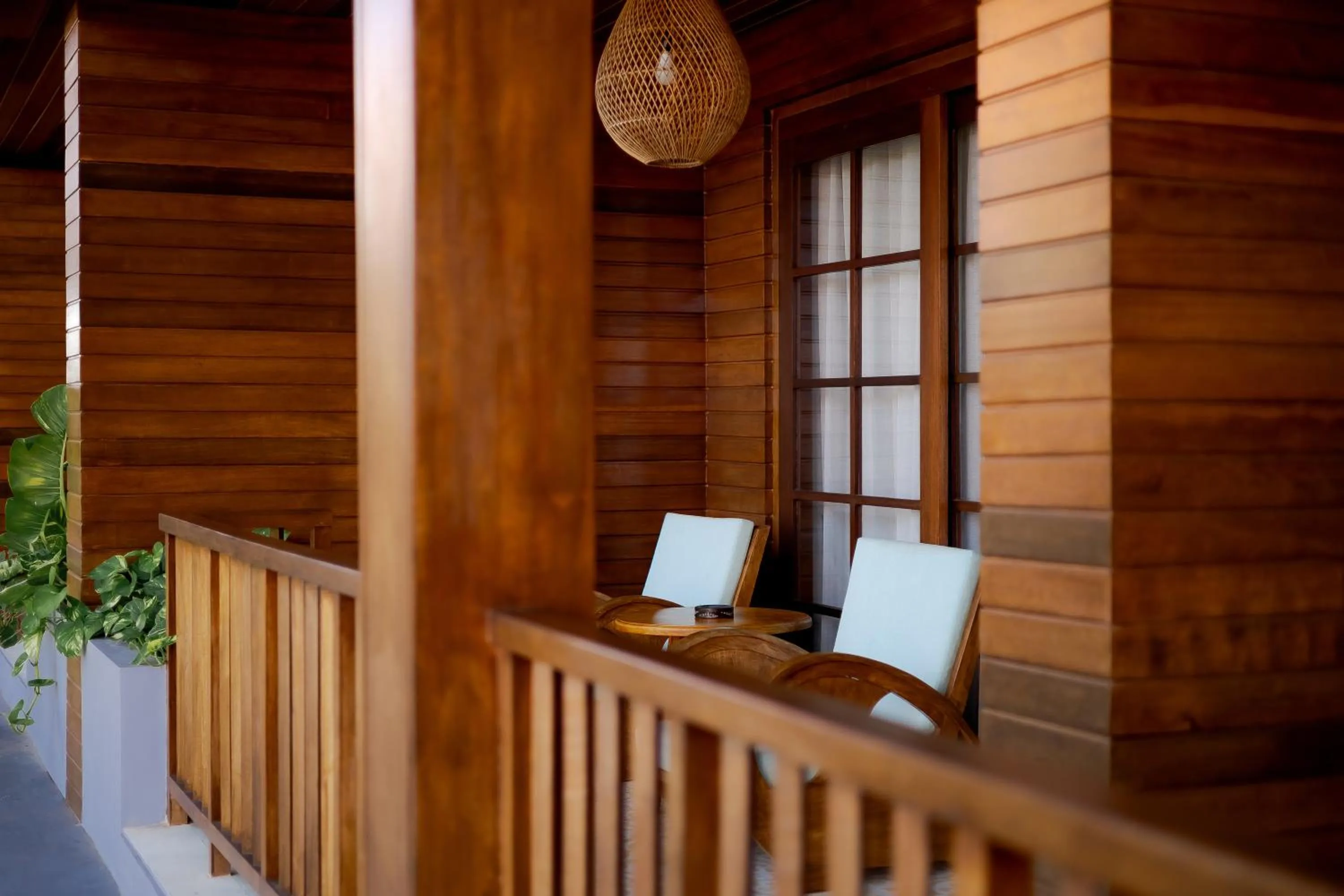 Balcony/Terrace in Fourteen Roses Boutique Hotel, Kuta