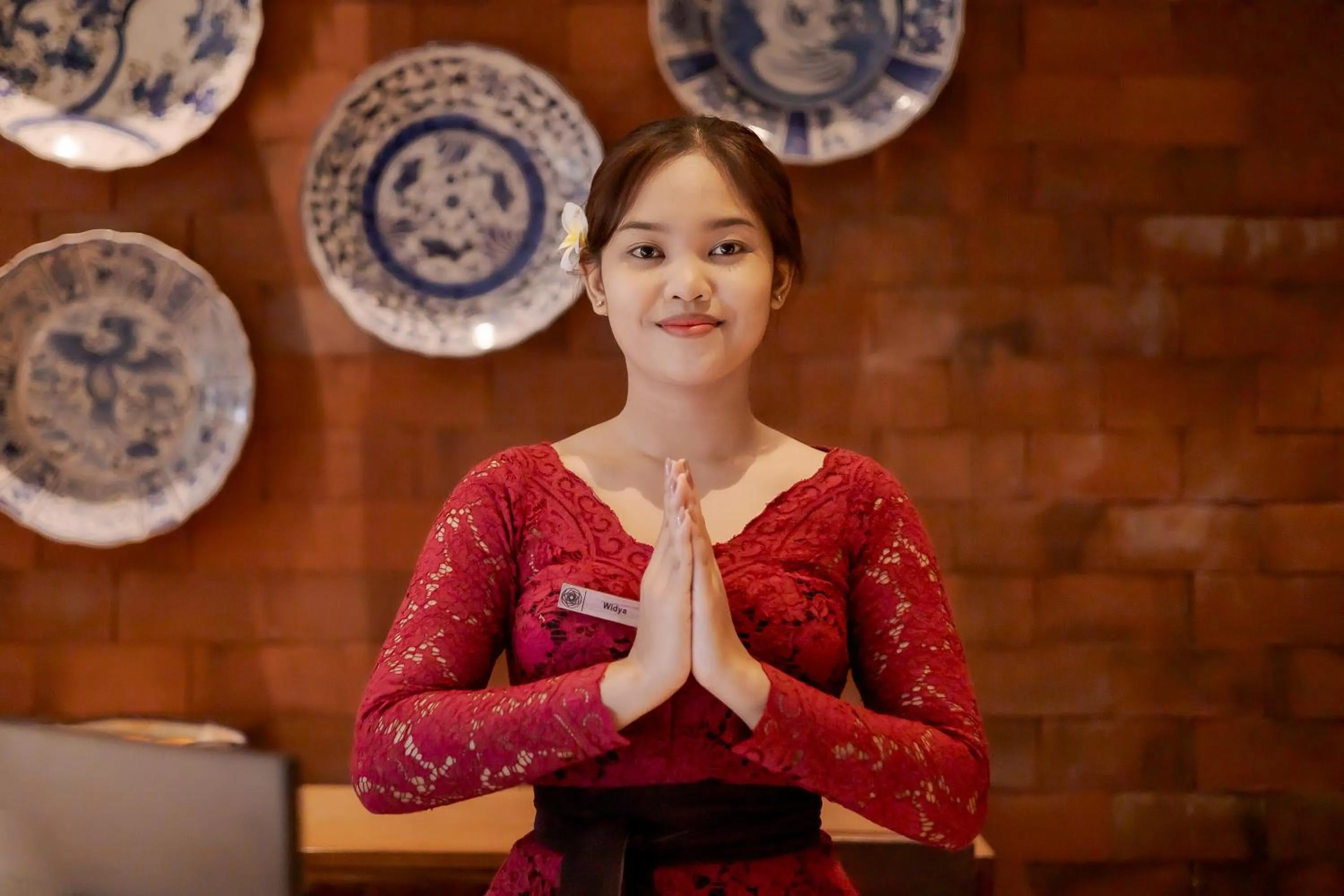 Lobby or reception in Fourteen Roses Boutique Hotel, Kuta