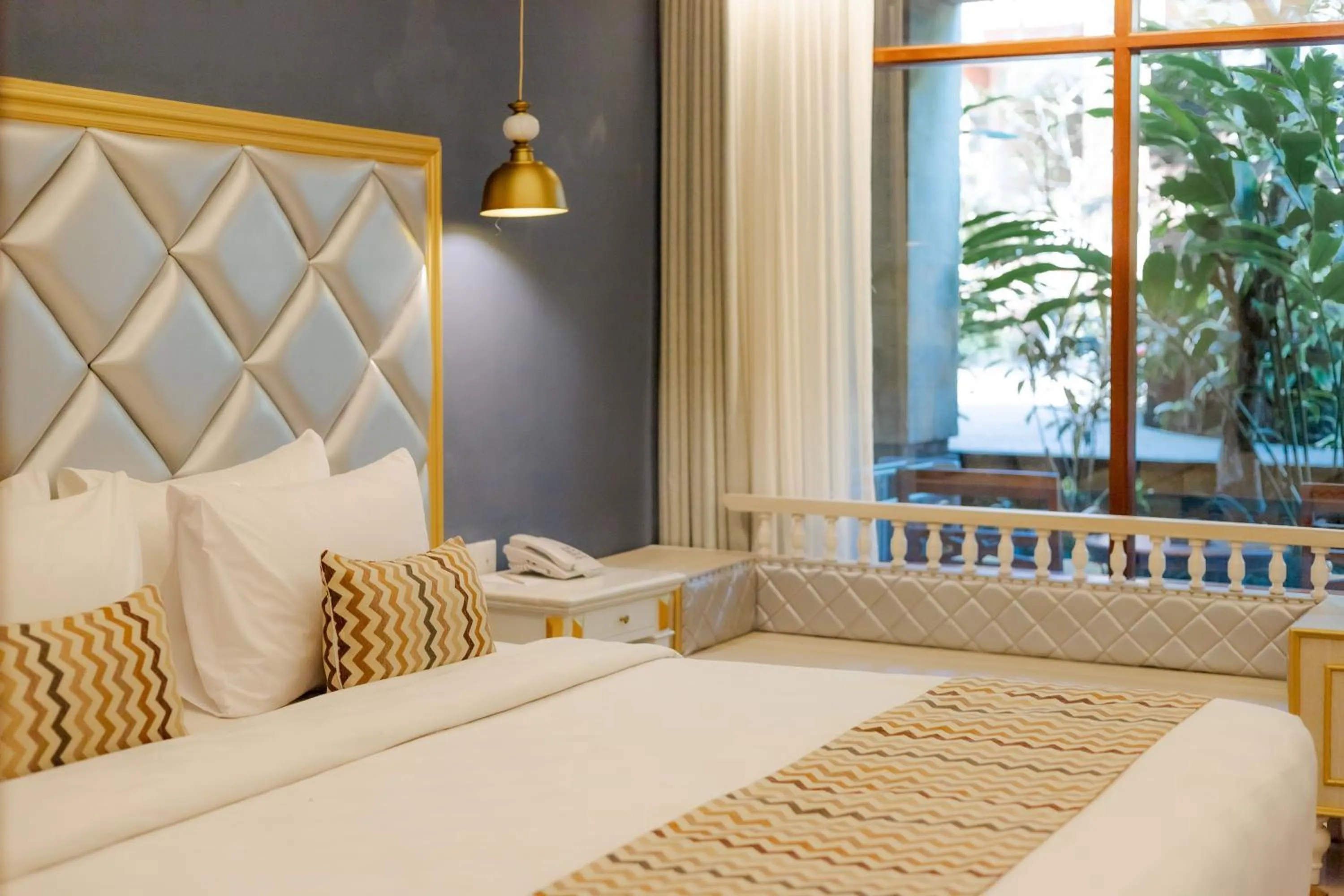 Bedroom, Bed in Fourteen Roses Boutique Hotel, Kuta