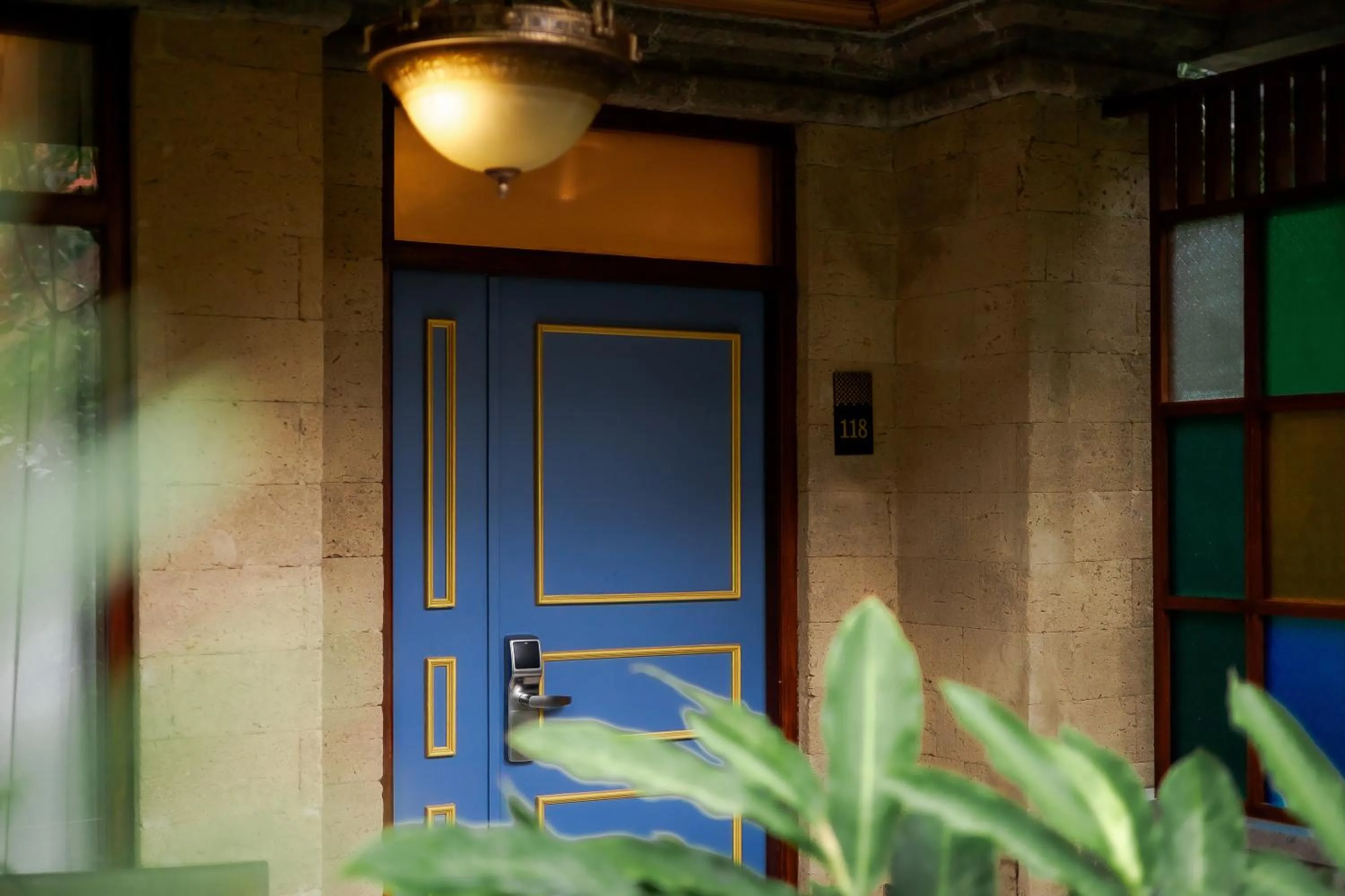 Facade/entrance in Fourteen Roses Boutique Hotel, Kuta