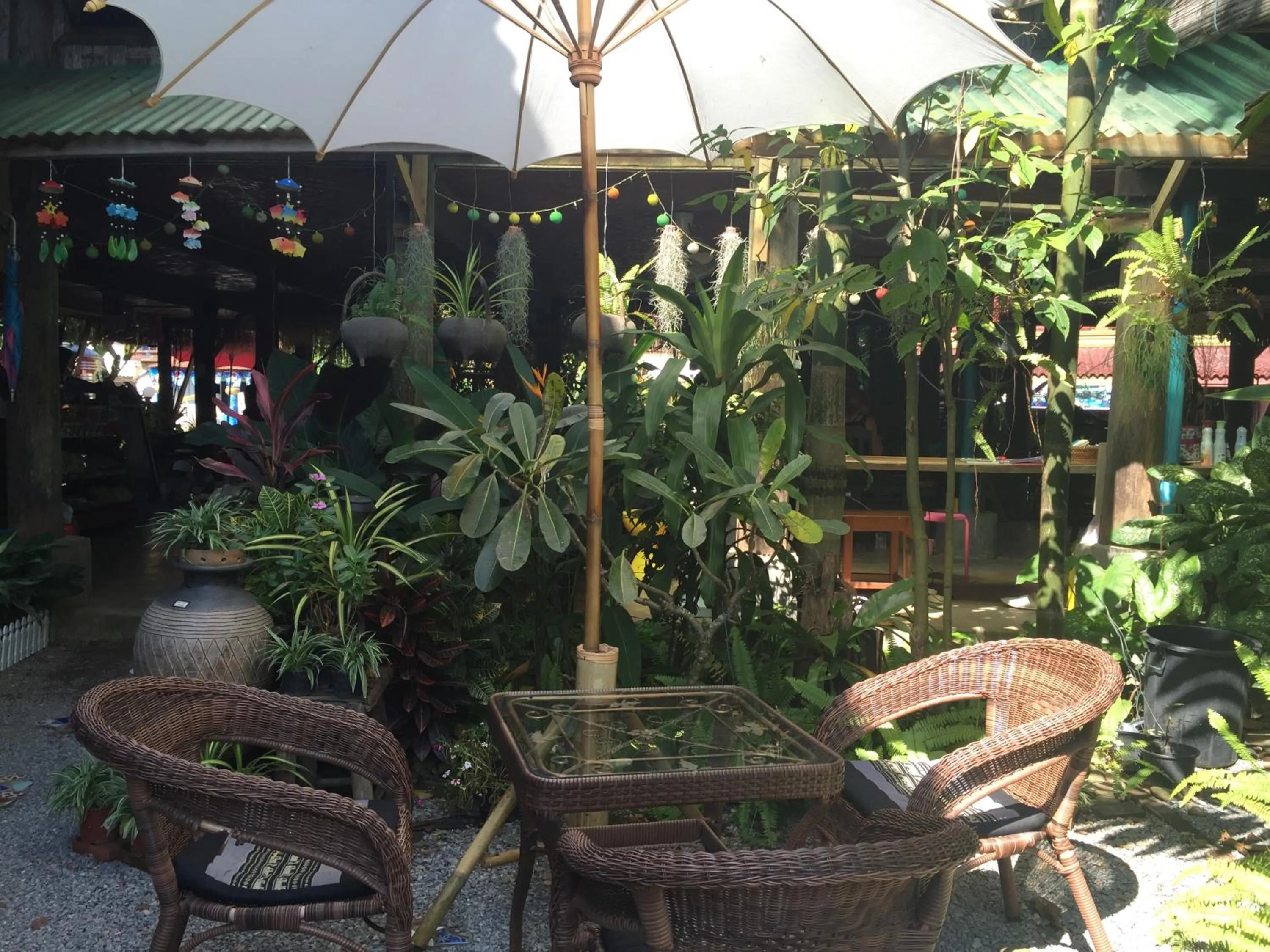 Garden in Champalao The Villa