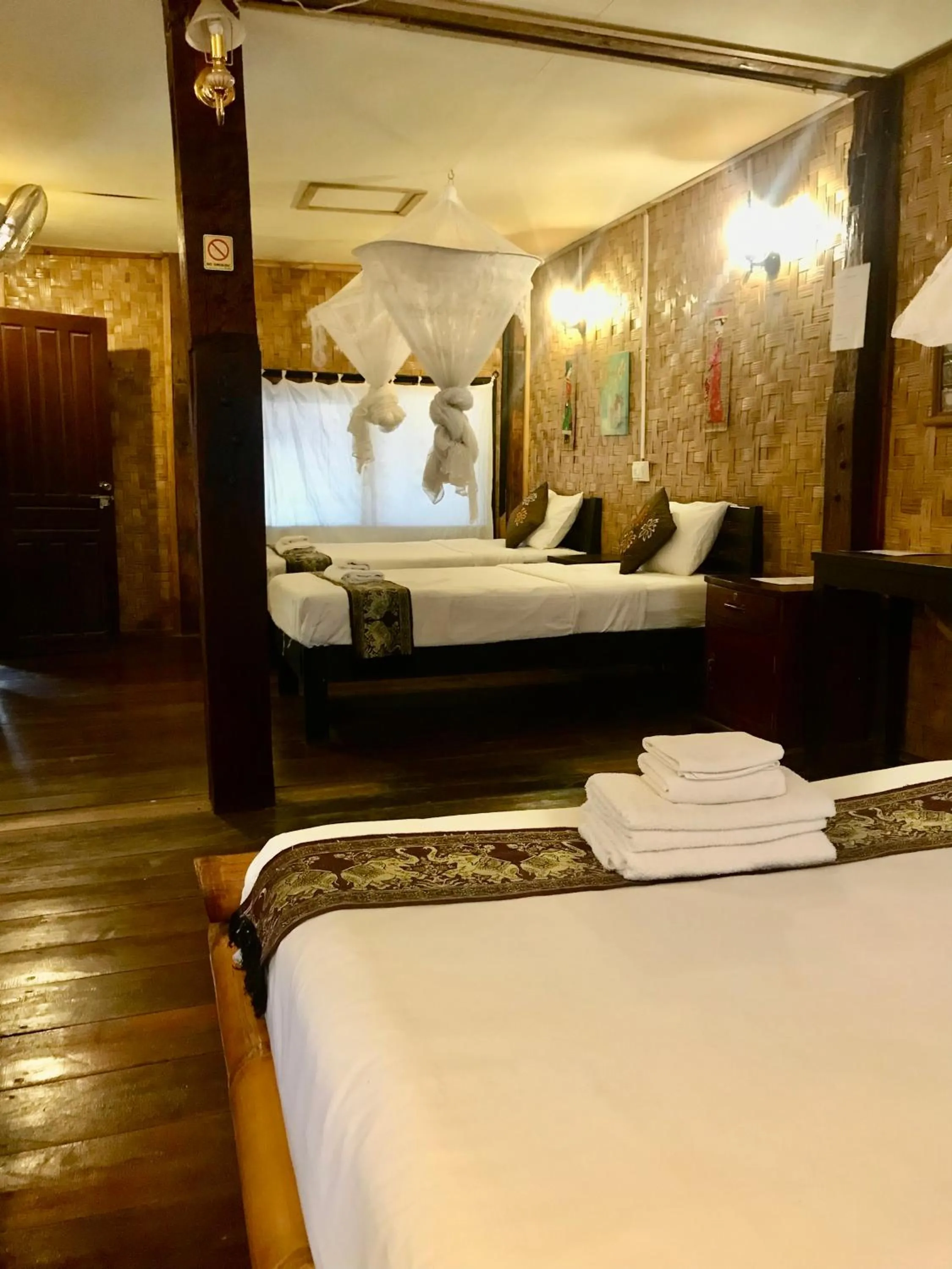 Bed in Champalao The Villa