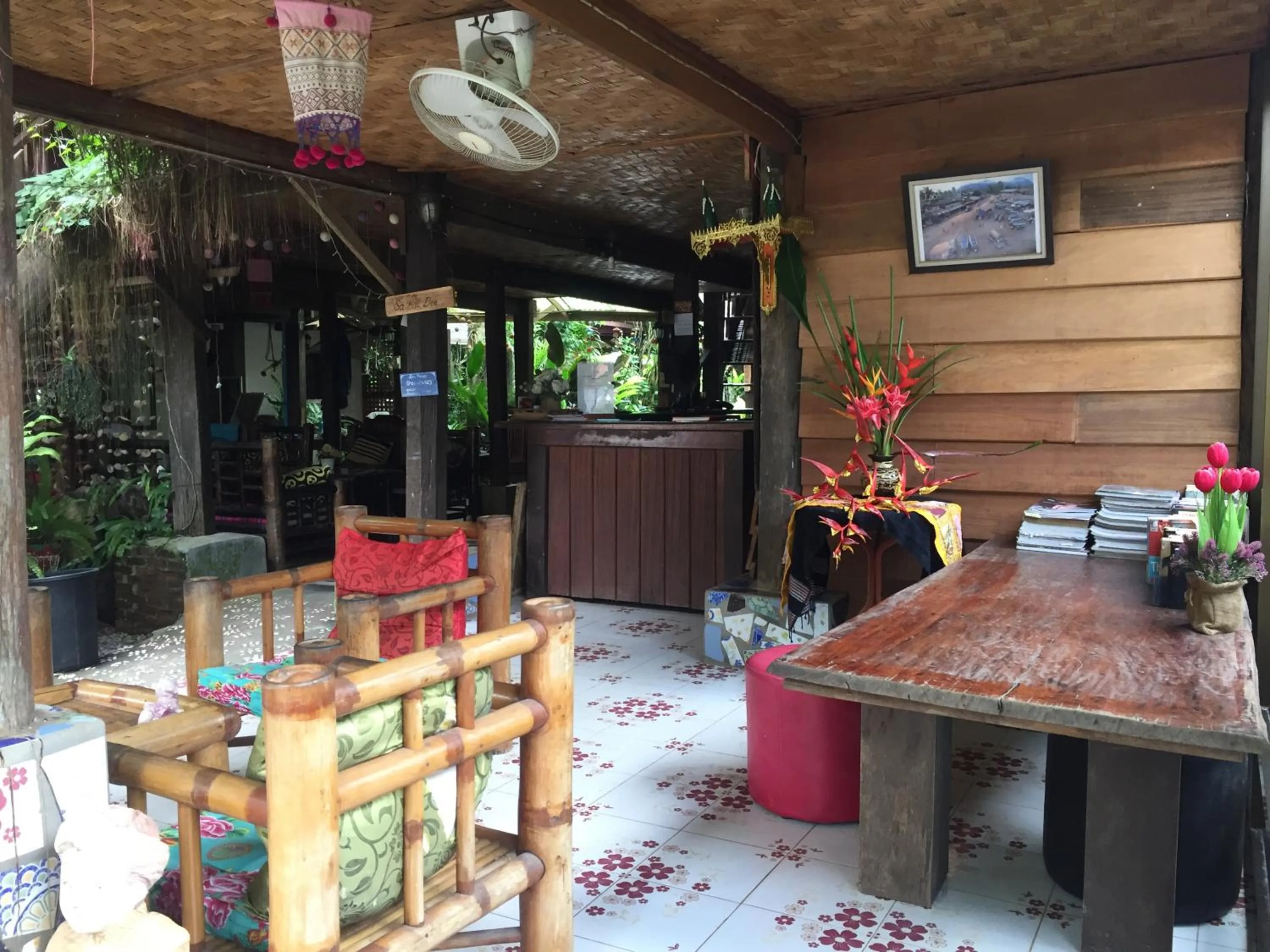 Lobby or reception in Champalao The Villa