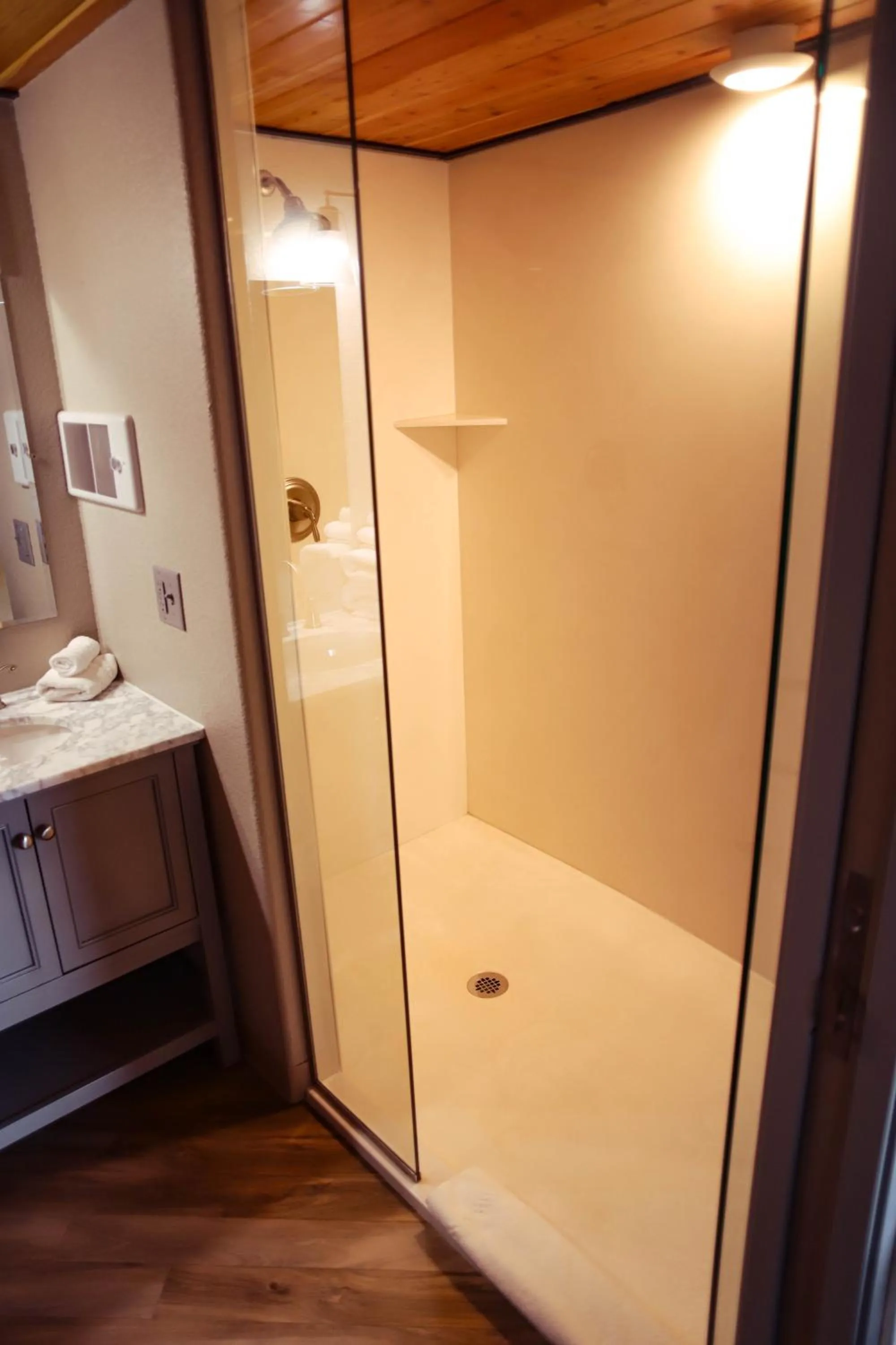 Shower in The Hotel Sturgis